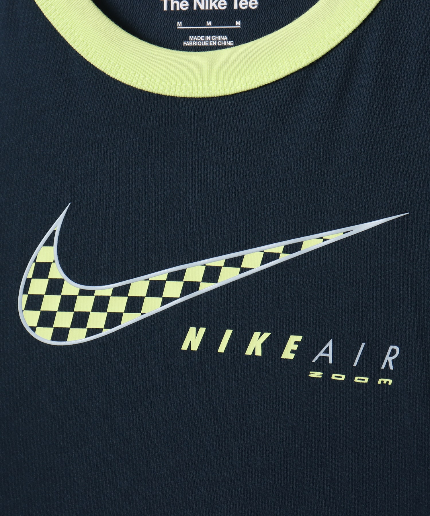 NIKE AS W NSW CLUB SS TEE MOTO RGR ARMORY NAVYの画像
