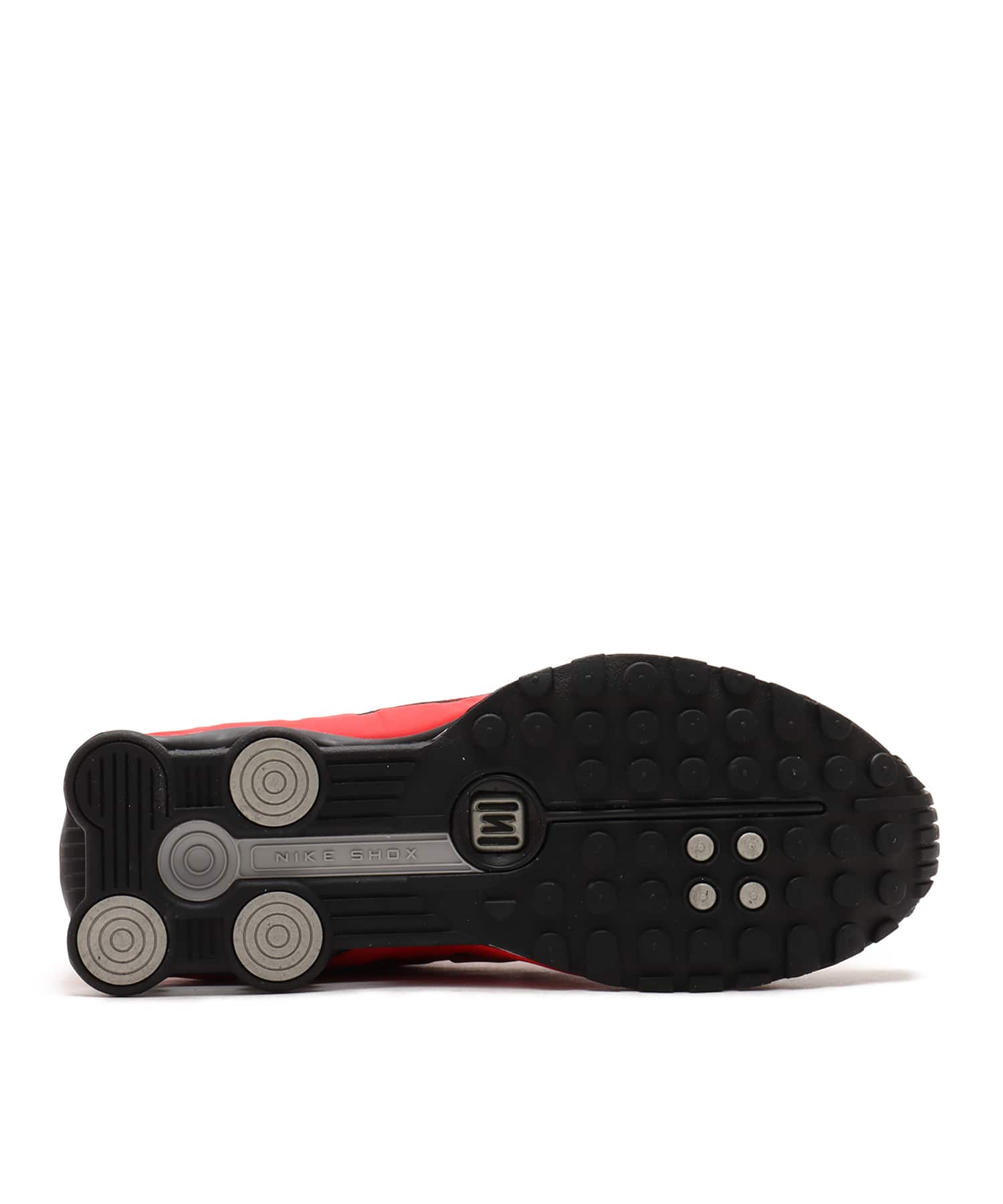 NIKE SHOX R4 UNIVERSITY RED/UNIVERSITY RED-BLACKの画像