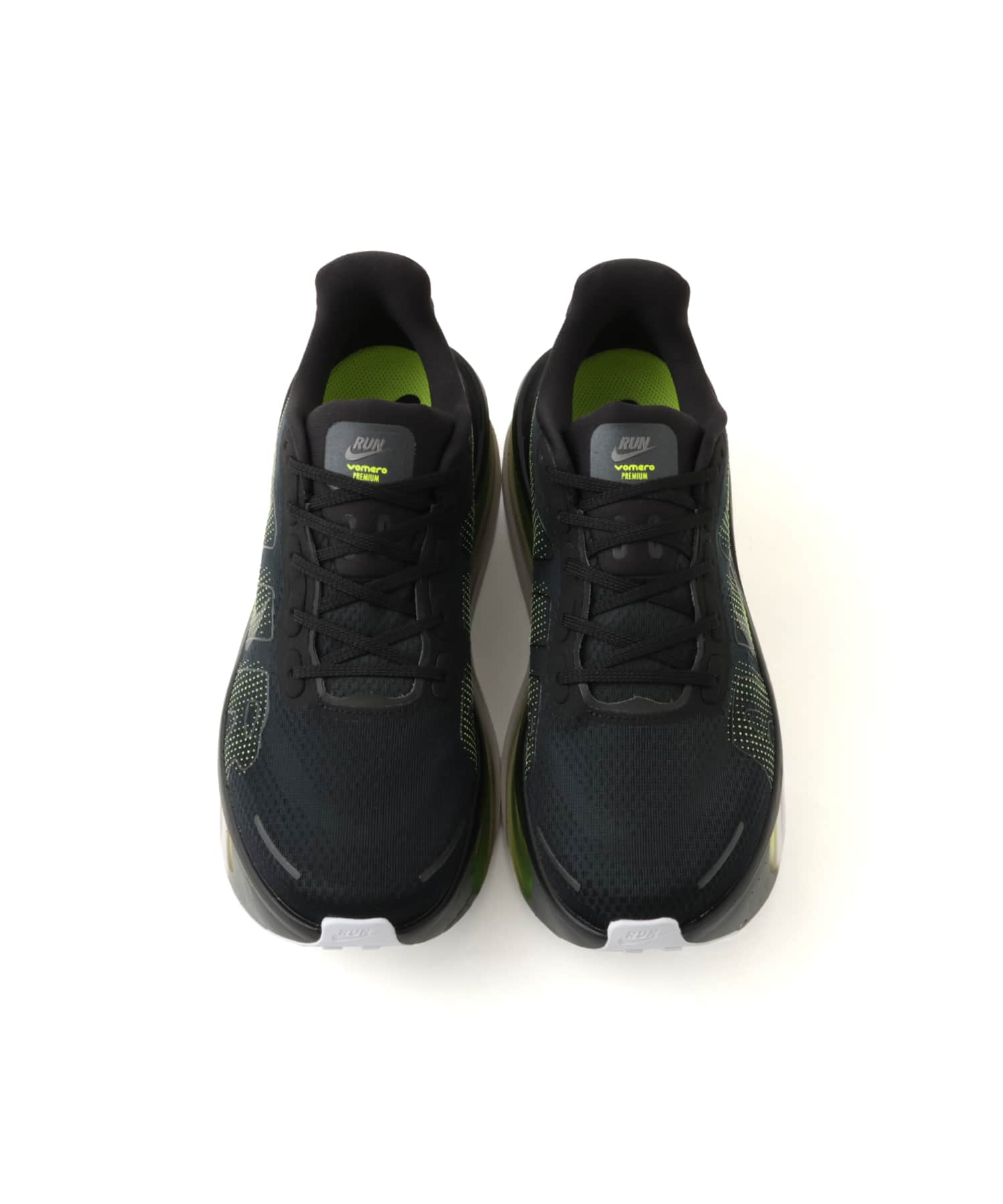 NIKE VOMERO PREMIUM BLACK/MTLC DK GREY-ANTHRACITE-LEMON VENOM-WHITEの画像