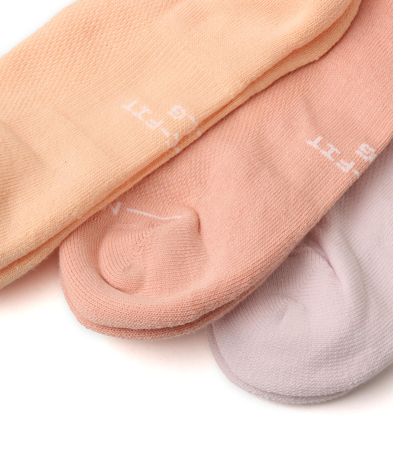 NIKE U NK ED ELVD CRW 3P - 144 PEARL PINK(WHITE)/ARCTIC ORANGE(WHITE)/ICE PEACH(WHITE)の画像