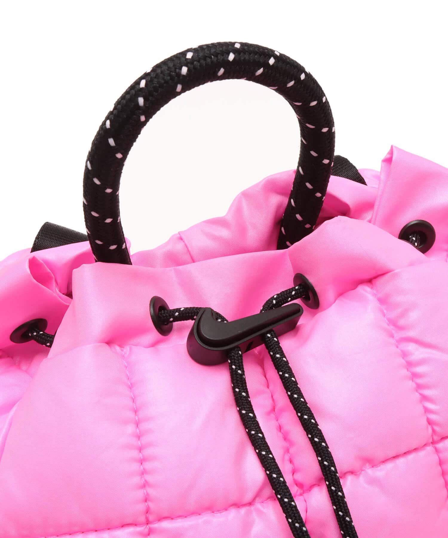 NIKE NK NSW PUFFLE MINI BKPK PINK SPELL/BLACK/BLACKの画像