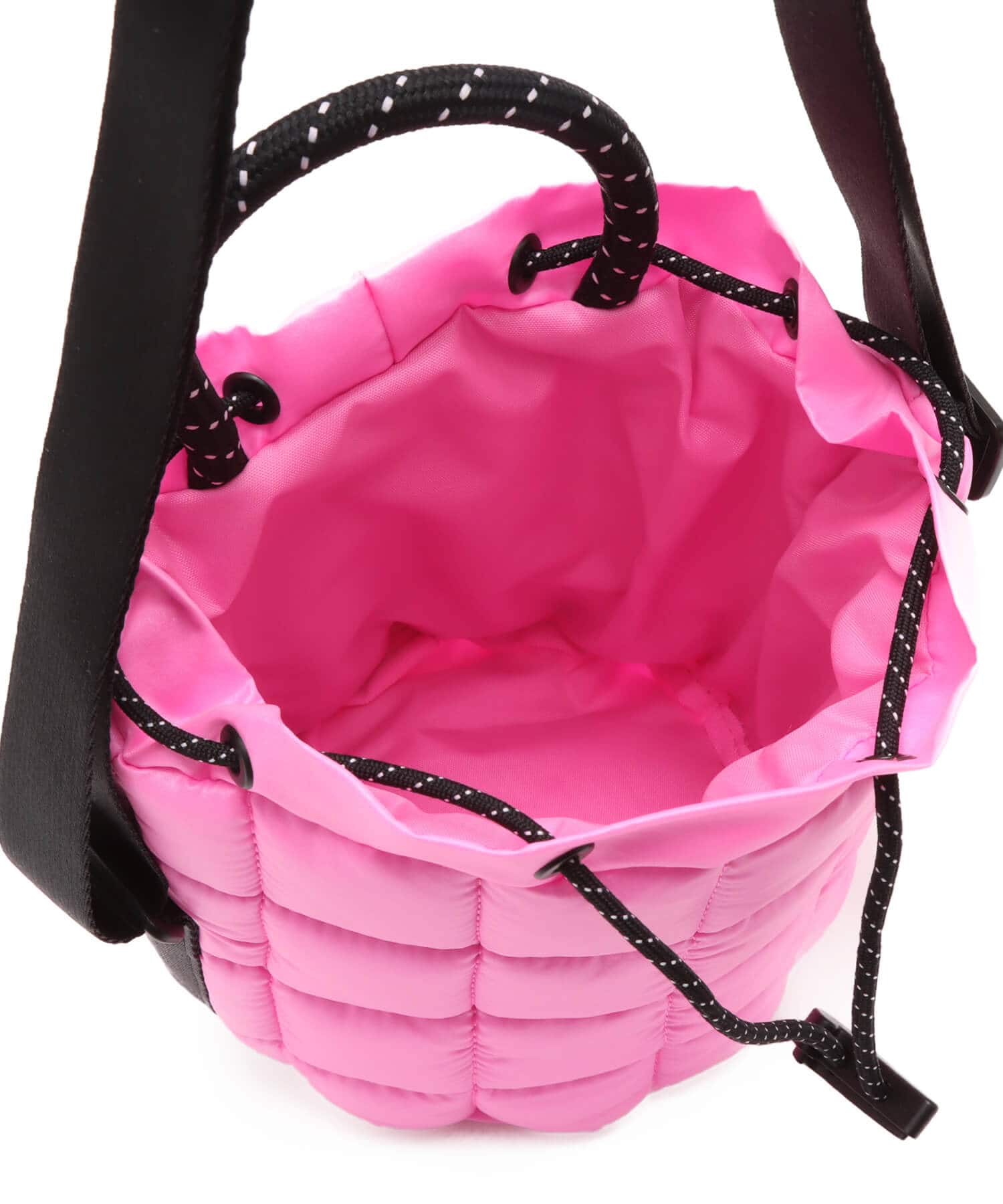 NIKE NK NSW PUFFLE TINY TOTE PINK SPELL/BLACK/BLACKの画像