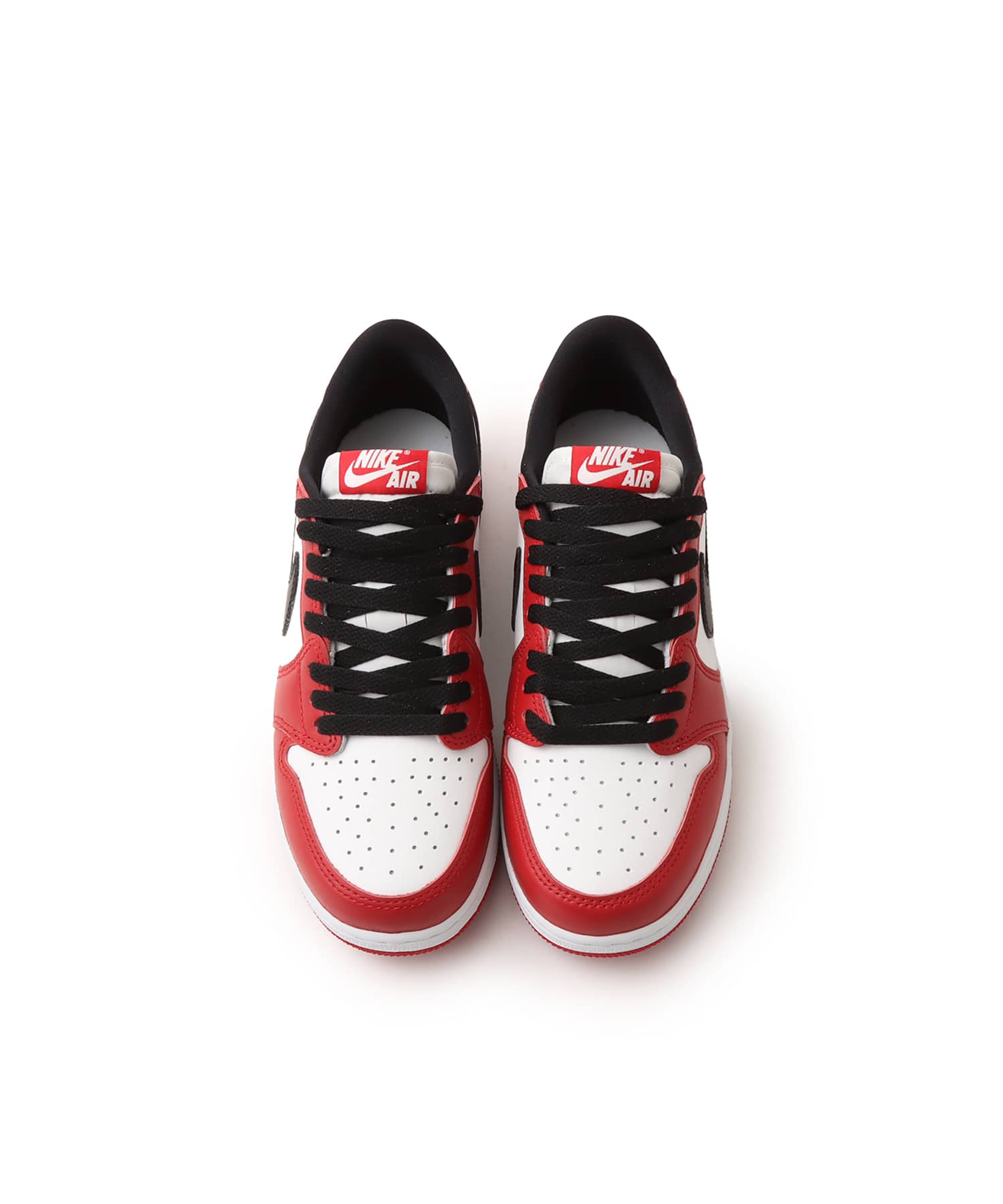 JORDAN BRAND AIR JORDAN 1 RETRO LOW OG (GS) VARSITY RED/BLACK
