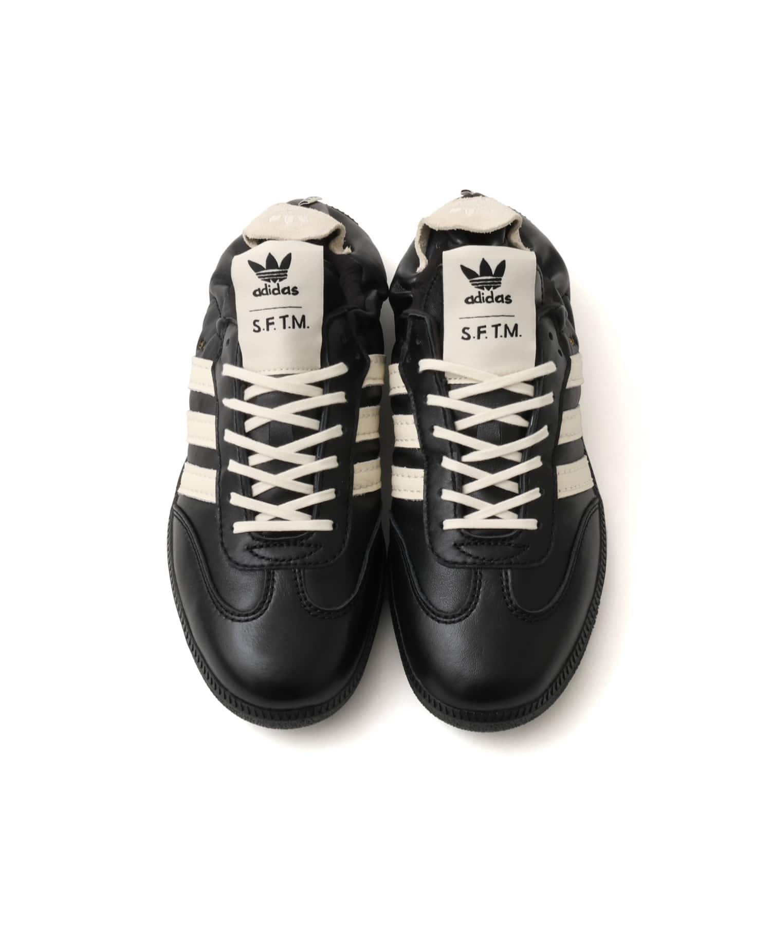 adidas SAMBA OG SFTM CBLACK/CREWHT/GOLDMTの画像