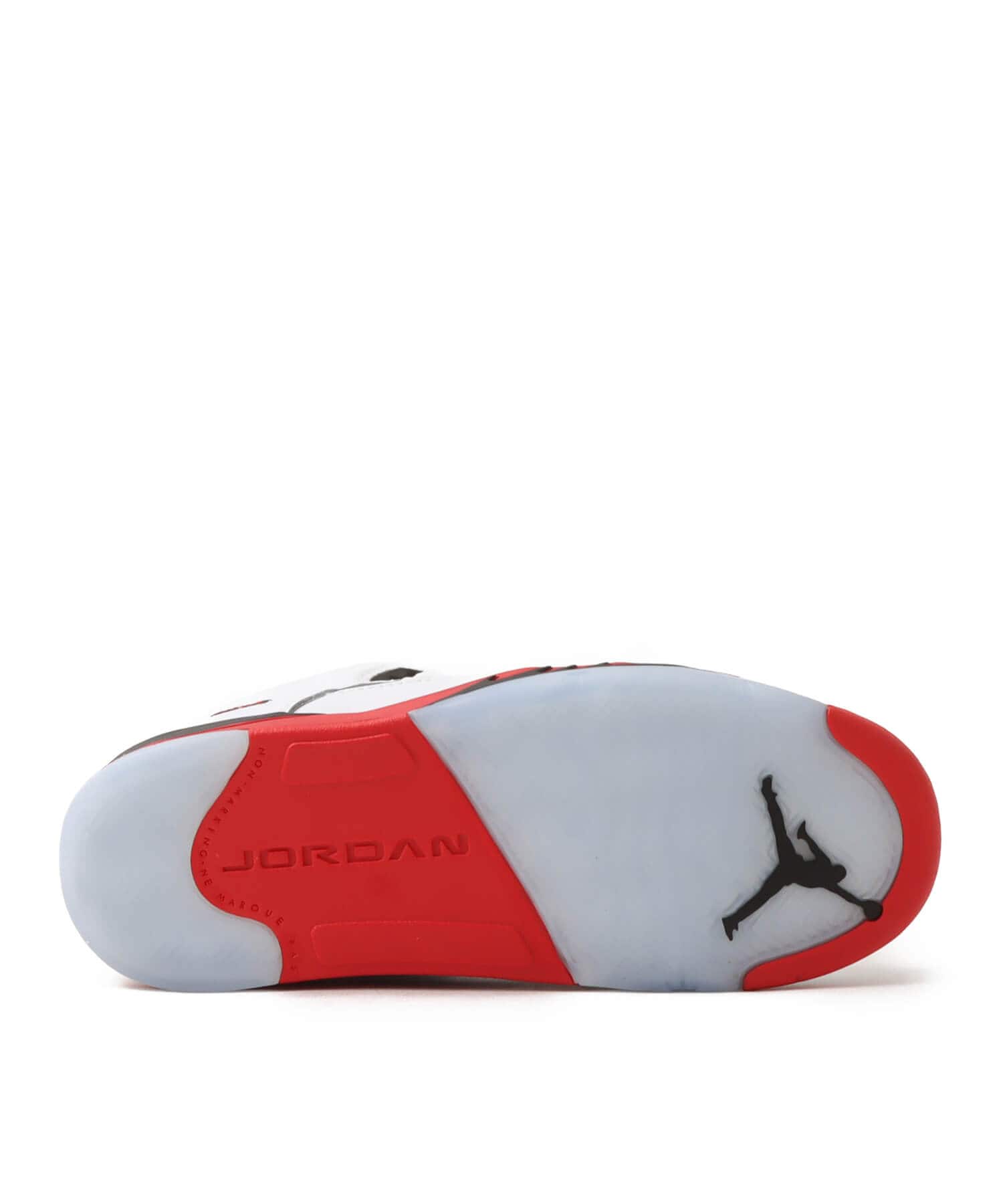 JORDAN BRAND JORDAN 5 RETRO OG (PS) WHITE/FIRE RED-BLACKの画像
