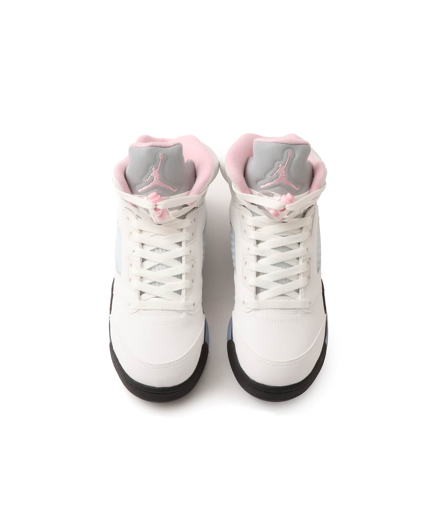 JORDAN BRAND AIR JORDAN 5 RETRO OG (GS) WHITE/MED SOFT PINK-BLACKの画像