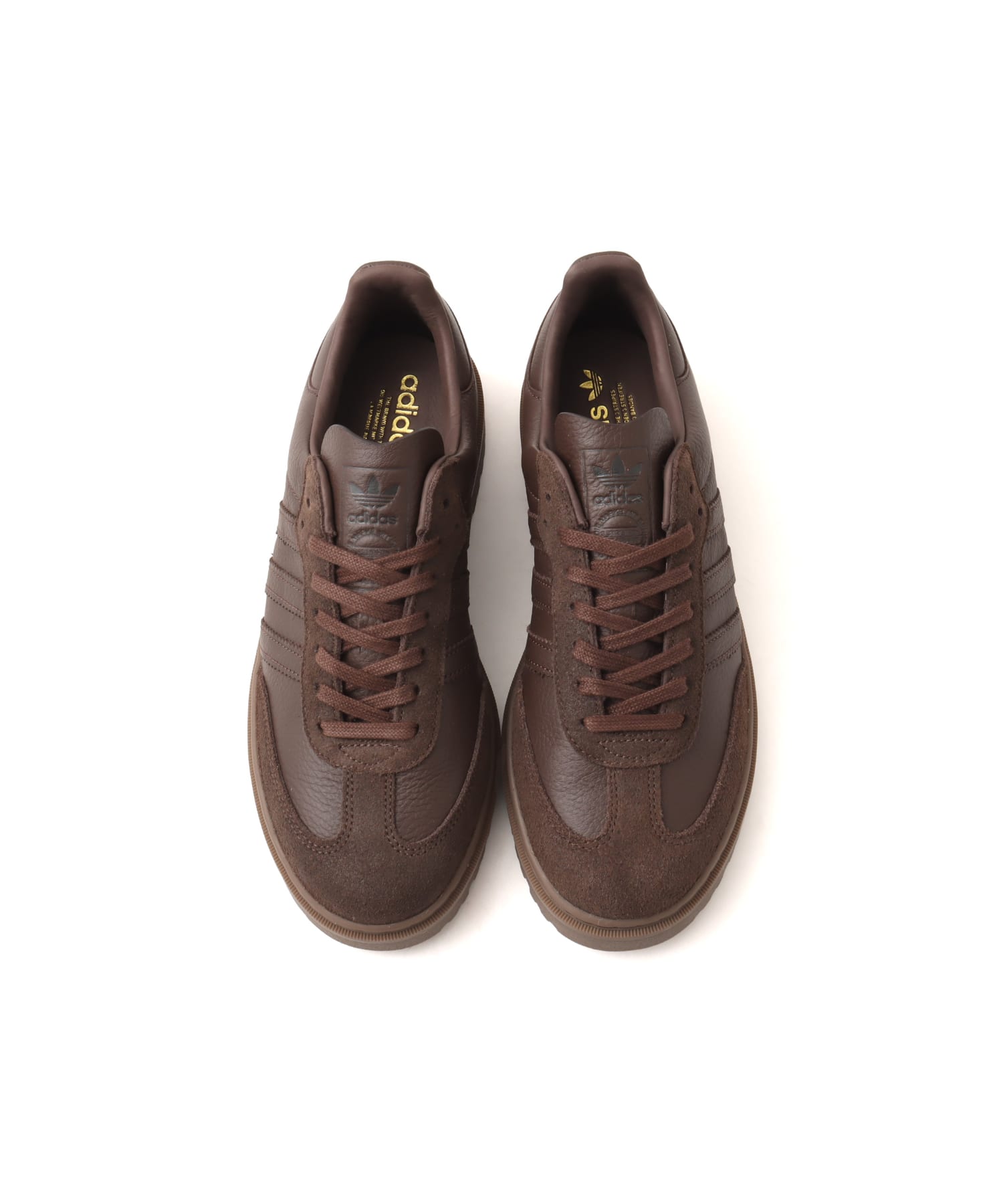 adidas SAMBA LX FREIZEIT BROWN/BROWN/GUM5の画像