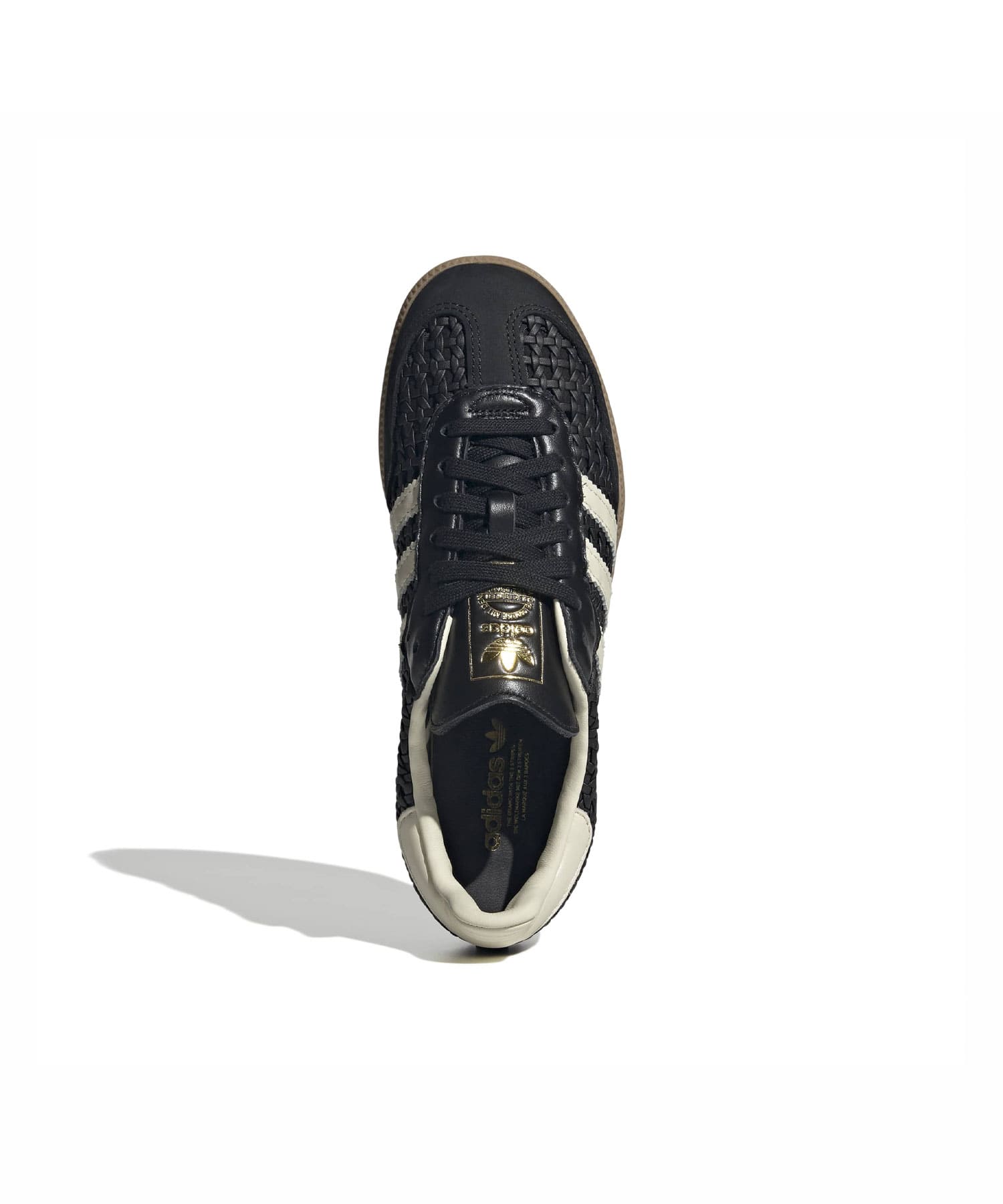 adidas SAMBA OG W CBLACK/CREWHT/GOLDMTの画像