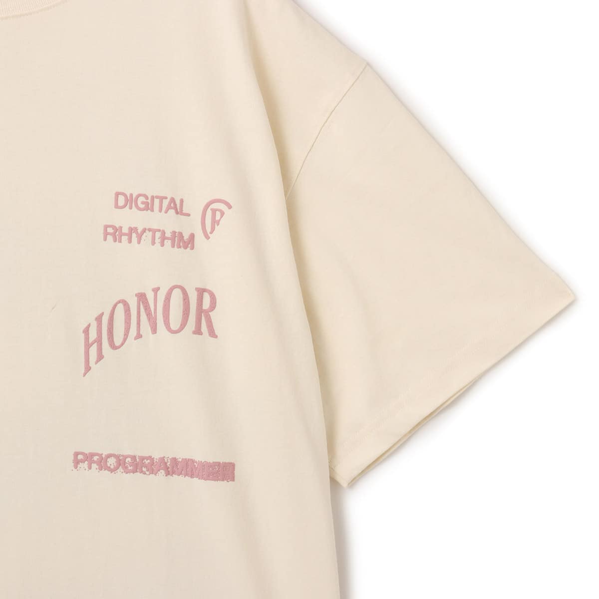 HONOR THE GIFT SUNRAY LOGO TEE WHITE の画像