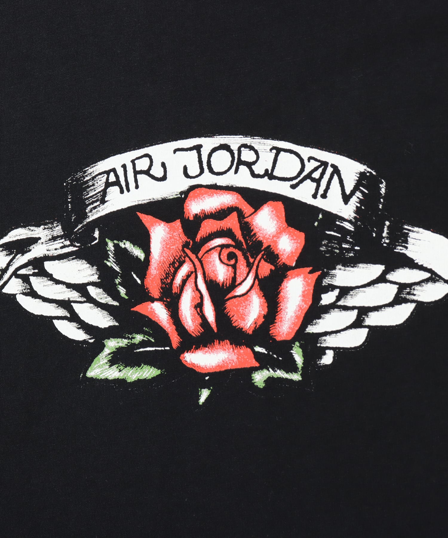 JORDAN BRAND AS W J FLT SS SHGF GFX TEE TT BLACK/WHITEの画像