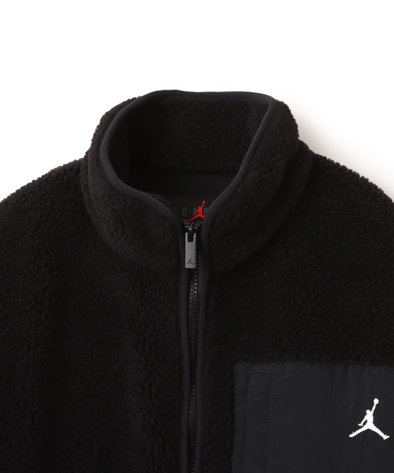 JORDAN BRAND M J FLT MTNSIDE SHERPA BLACK/WHITEの画像