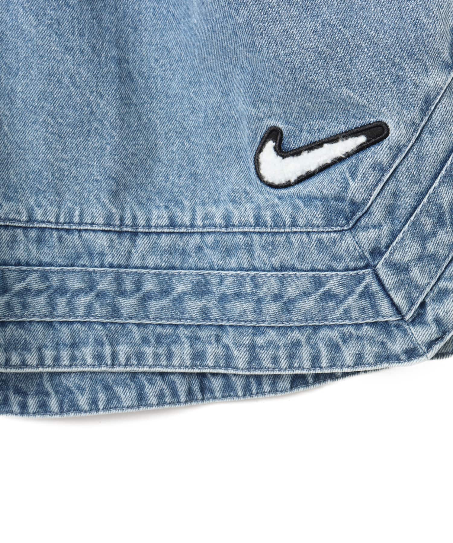 NIKE AS M NK DENIM 10IN SHORT NAOS BLUE GREY/PALE IVORYの画像