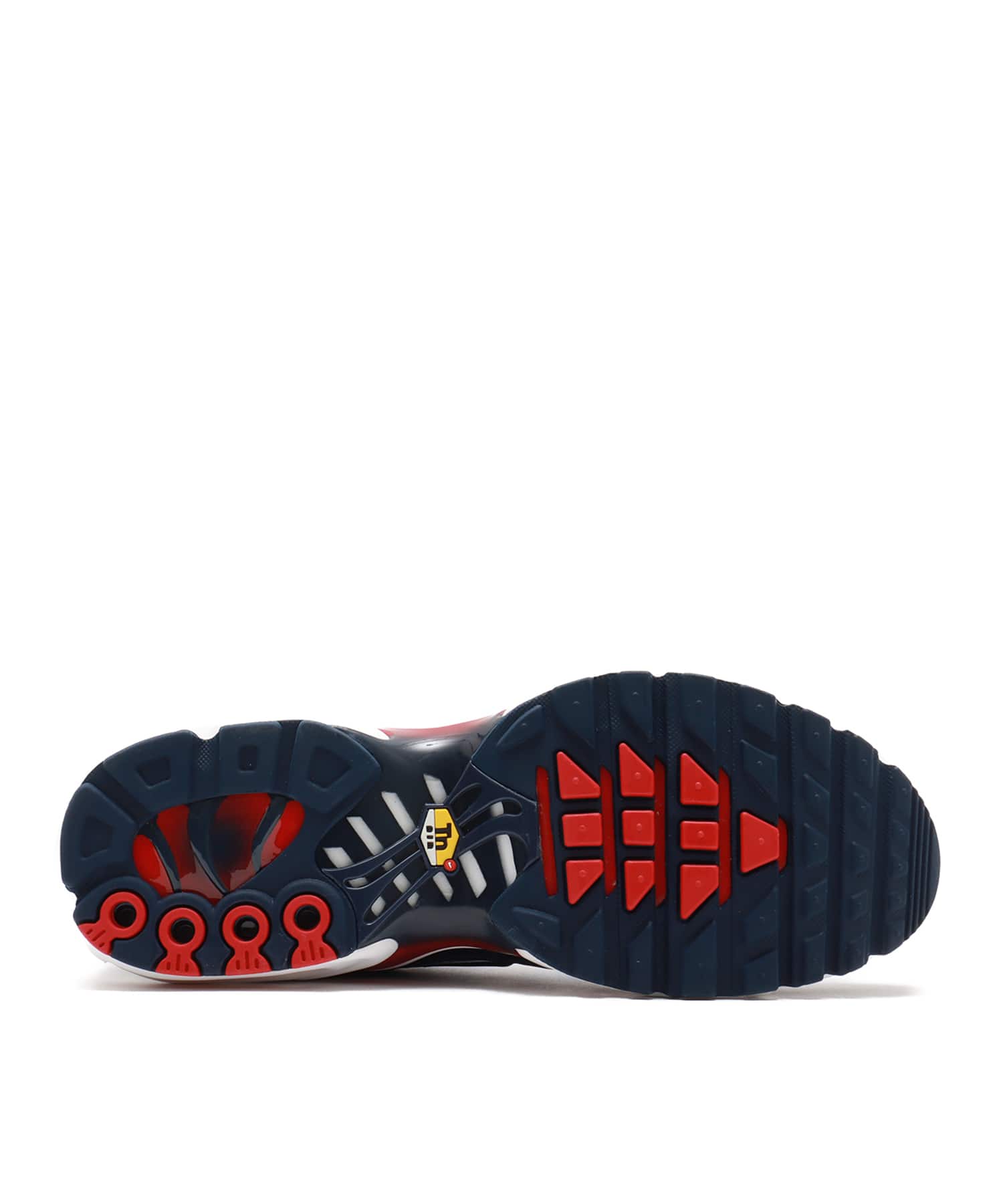 NIKE AIR MAX PLUS ECLAIR LIGHTENING MIDNIGHT NAVY/MIDNIGHT NAVY-SALSA REDの画像