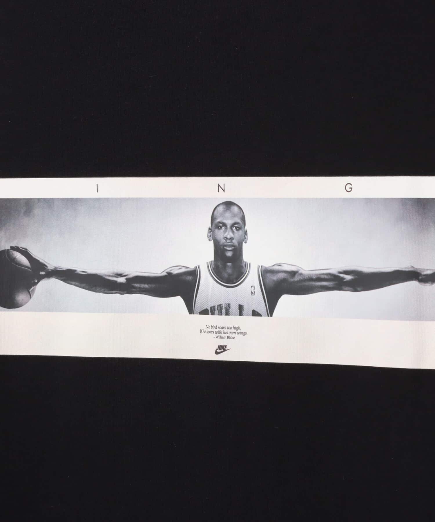 JORDAN BRAND M J BRAND PHOTO LS CREW BLACK/WHITEの画像