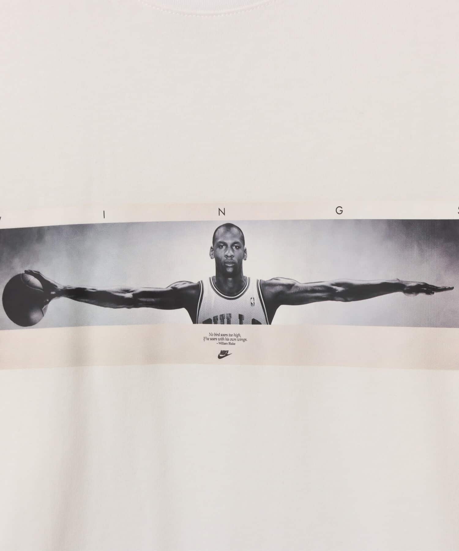 JORDAN BRAND M J BRAND PHOTO LS CREW WHITE/BLACKの画像