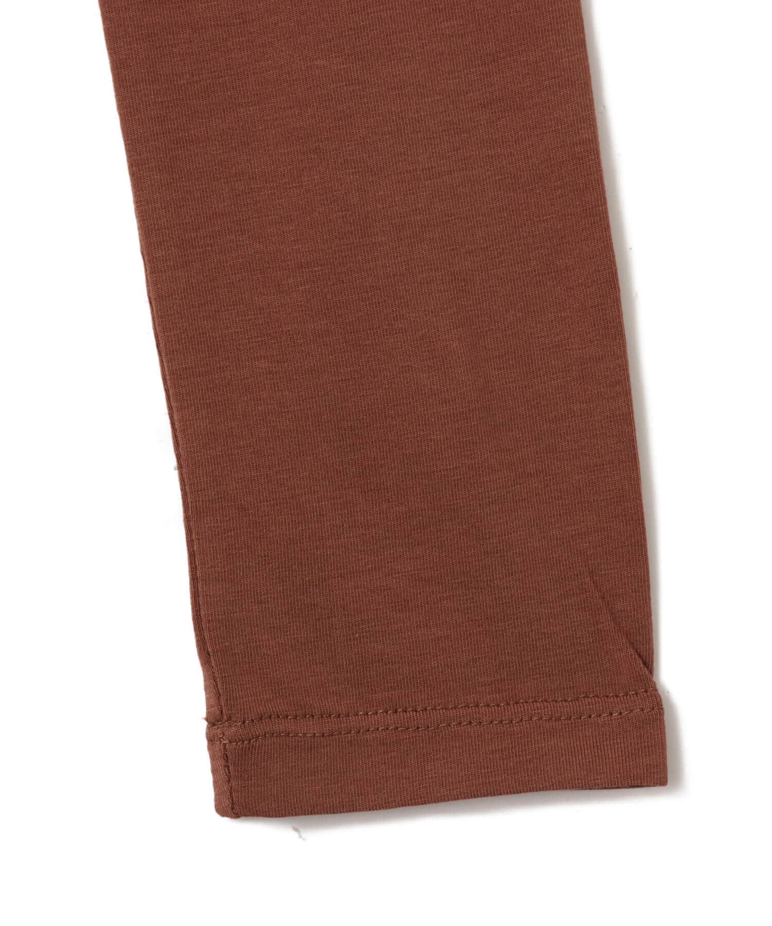 NIKE AS W NSW NK CHLL KNT MOCK TEE FAUNA BROWNの画像