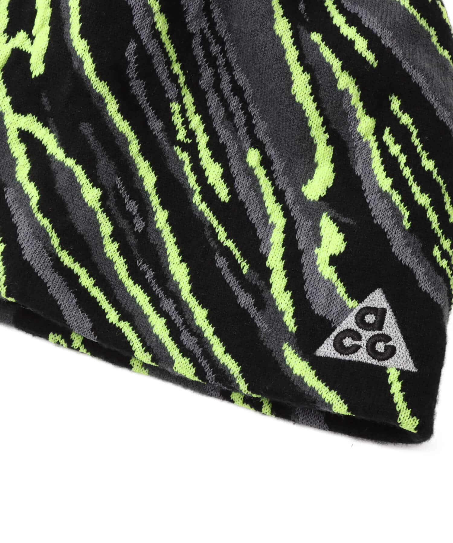 NIKE U NK PEAK BEANIE UC ACG BG BND DK SMOKE GREY/BLACK/REFLECTIVE SILVの画像