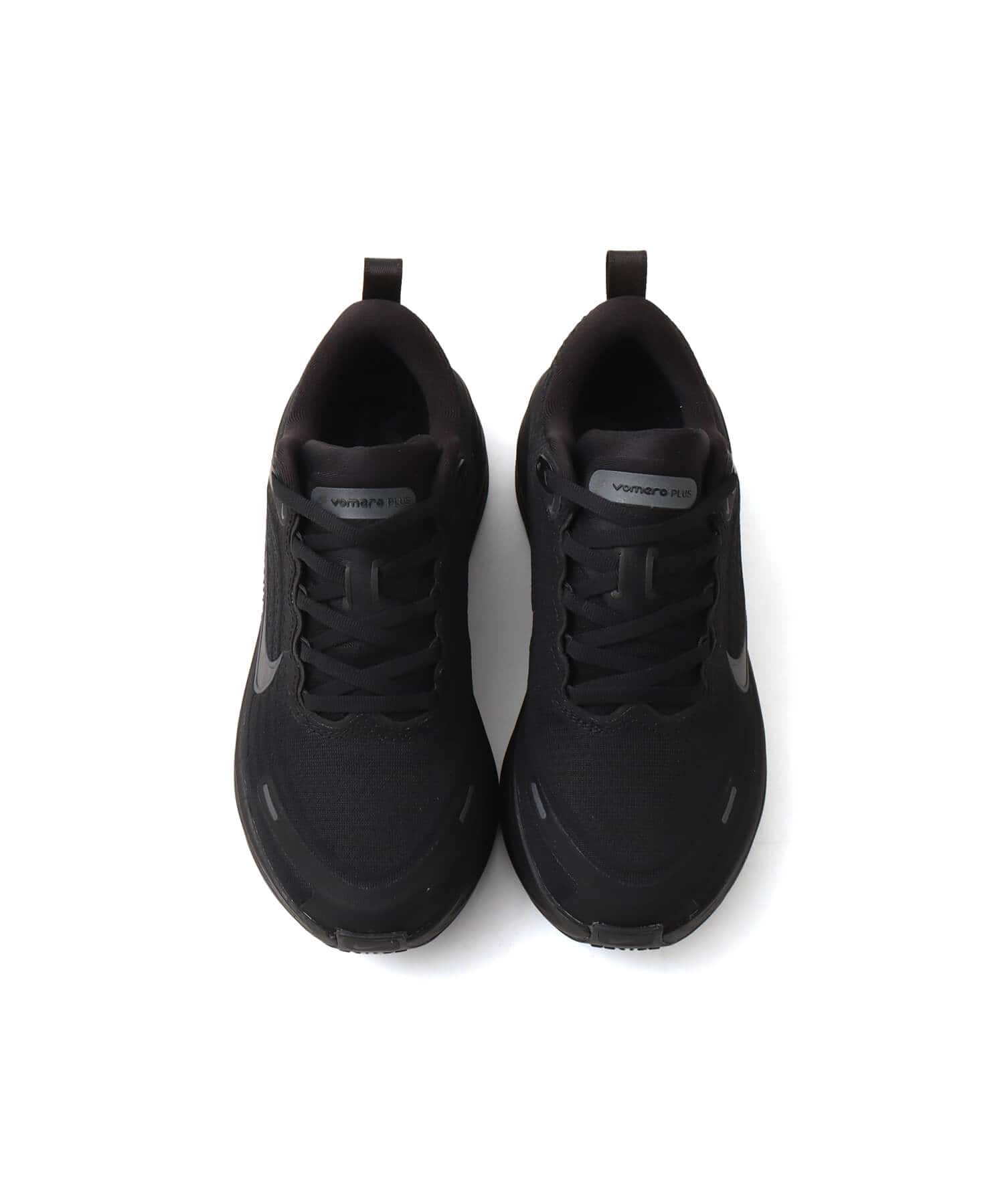 NIKE W VOMERO PLUS BLACK/DK SMOKE GREY-MTLC DARK GREYの画像