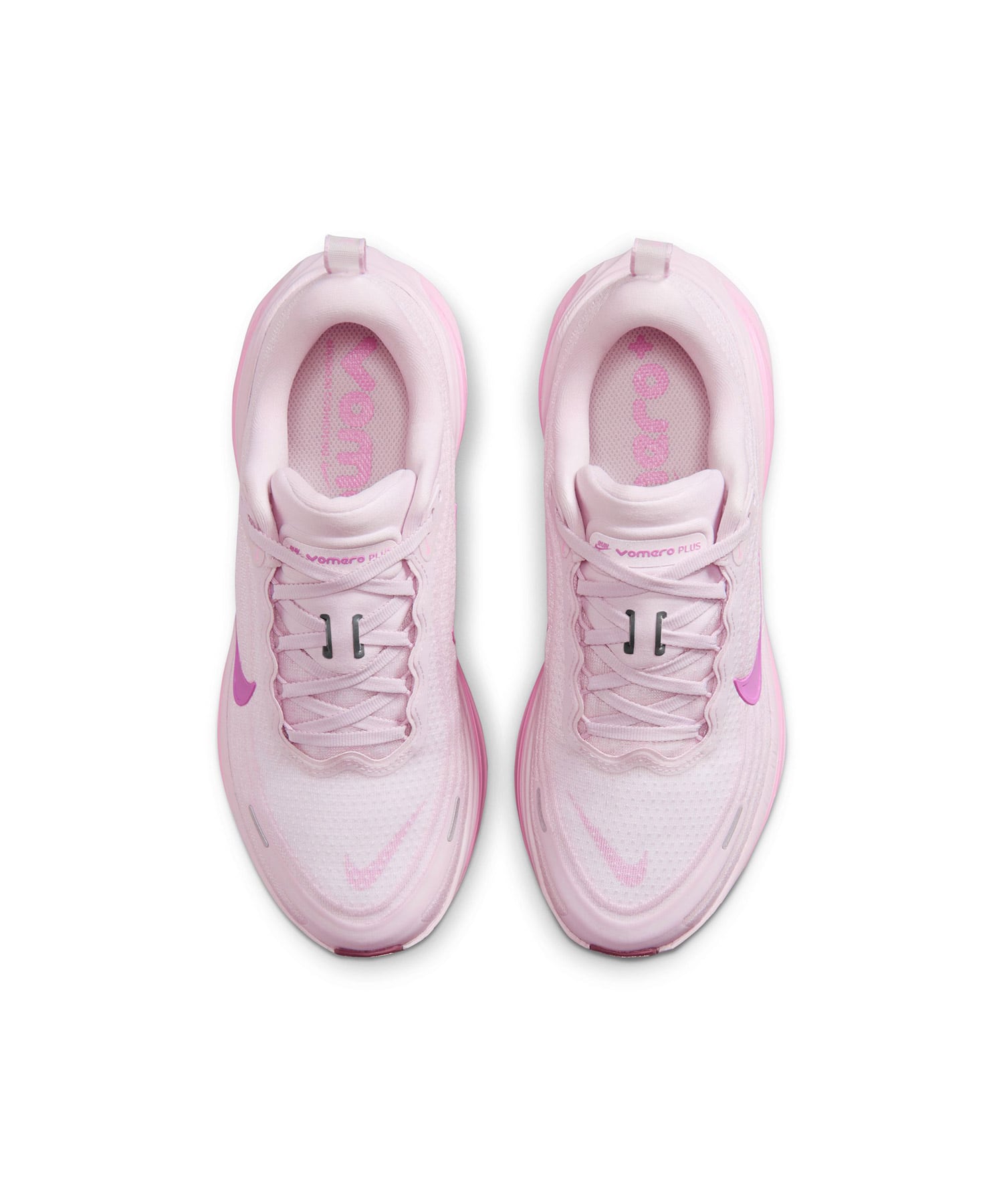 NIKE W VOMERO PLUS BLEACHED LILAC/LT MAGENTA-PINK RISE-PINK FOAM-PERFECT PINK-PINK SMOKEの画像