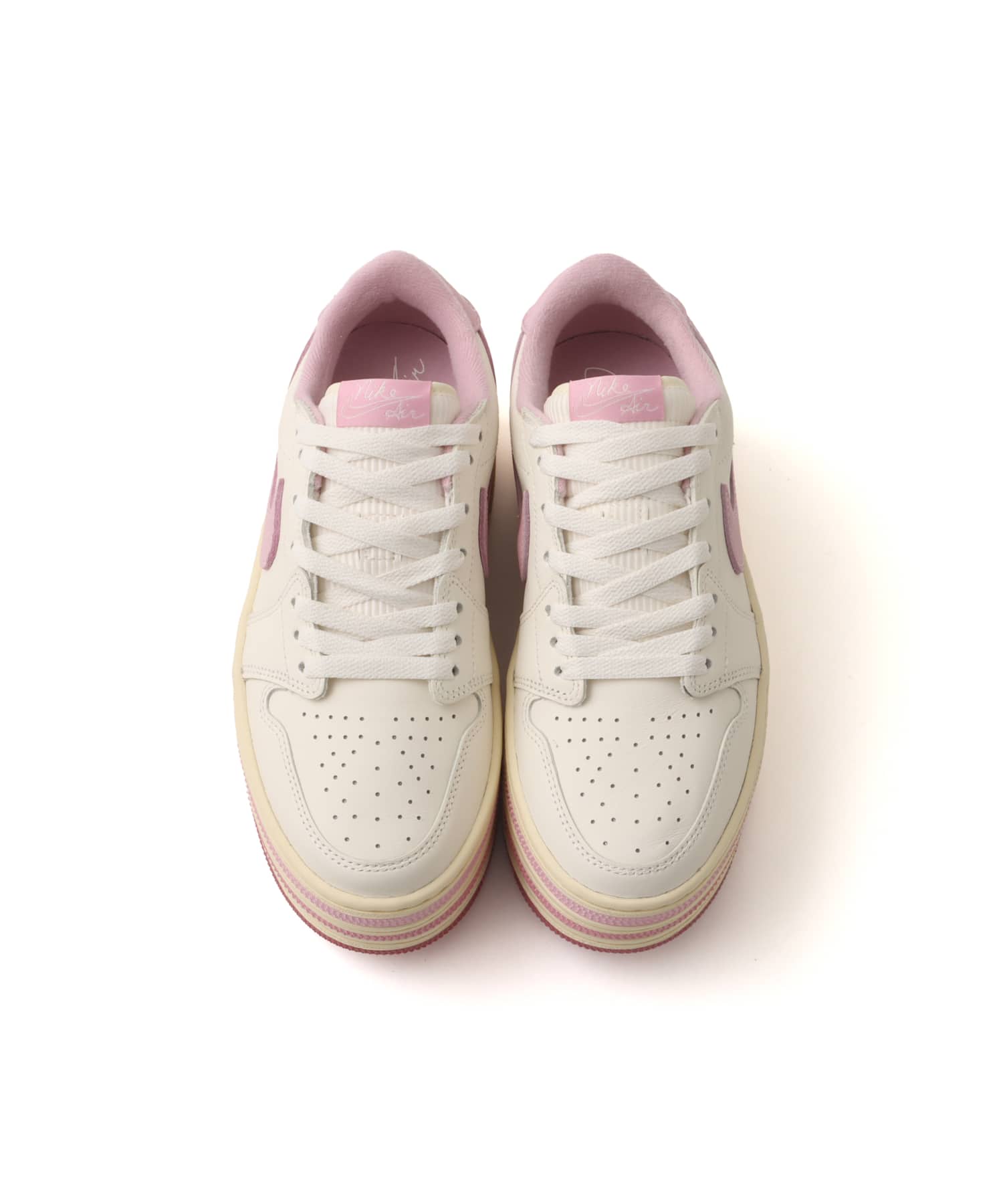 JORDAN BRAND AIR JORDAN 1 TRIPLE STACK PALE IVORY/ICED CARMINE-MUSLINの画像