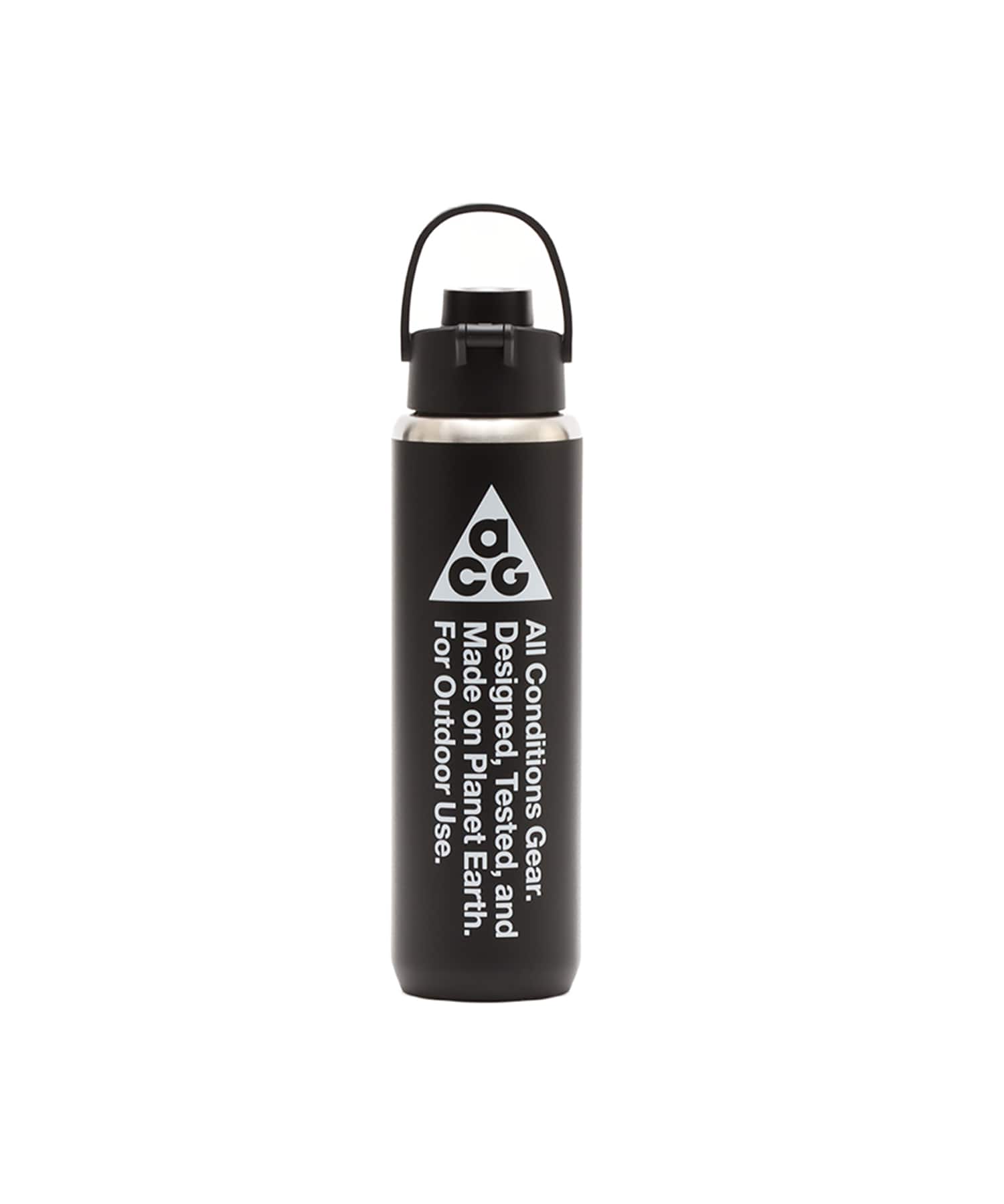 NIKE SS RECHARGE CHUG BOTTLE 700ml GRAPHIC ACG BLACKの画像