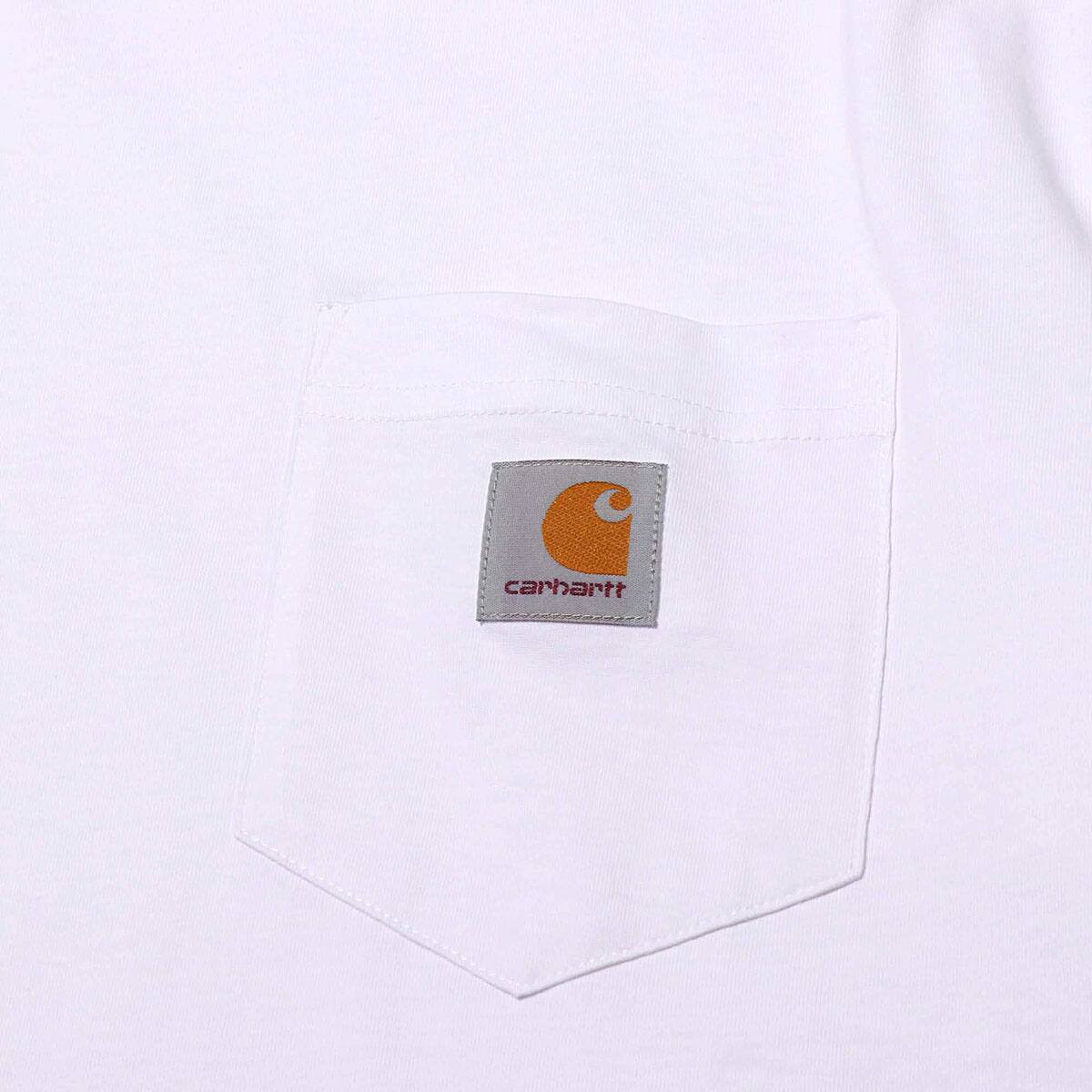 CARHARTT S/S POCKET T-SHIRT WHITE の画像