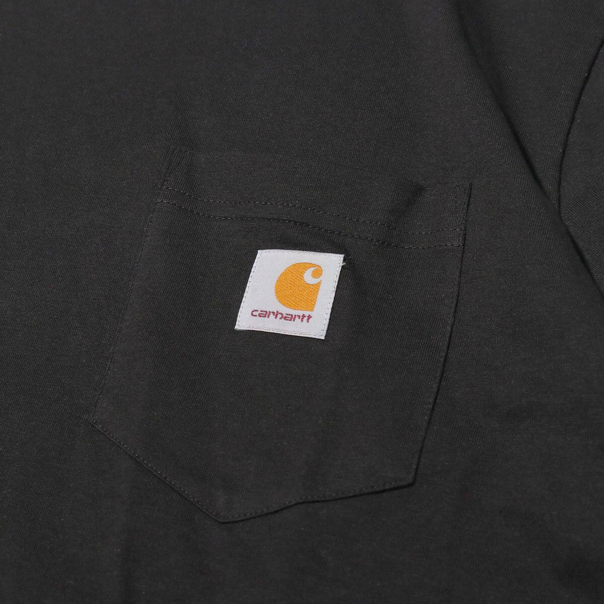 CARHARTT S/S POCKET T-SHIRT BLACK 19SS-Iの画像