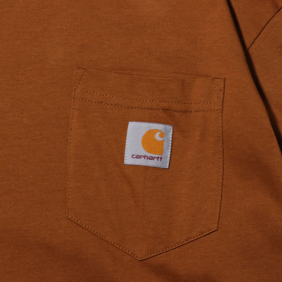 CARHARTT L/S POCKET T-SHIRT Hamilton Brown 18FW-Iの画像