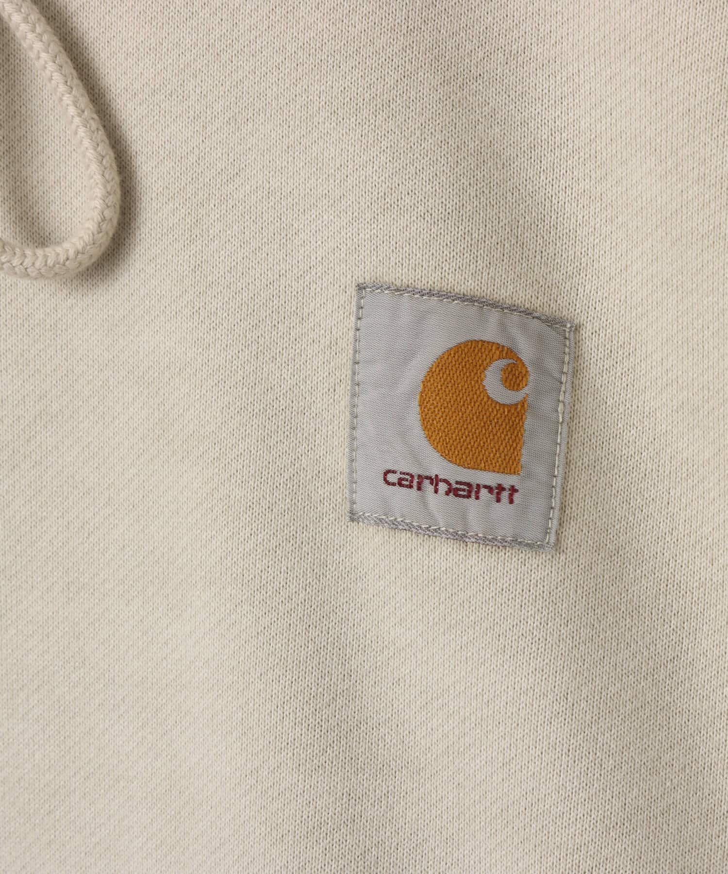 CARHARTT HOODED VISTA SWEATSHIRT Fleur De Sel / garment dyedの画像