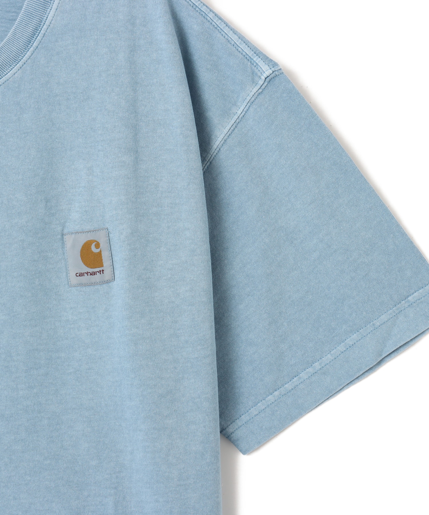 CARHARTT S/S NELSON T-SHIRT Clay Blueの画像