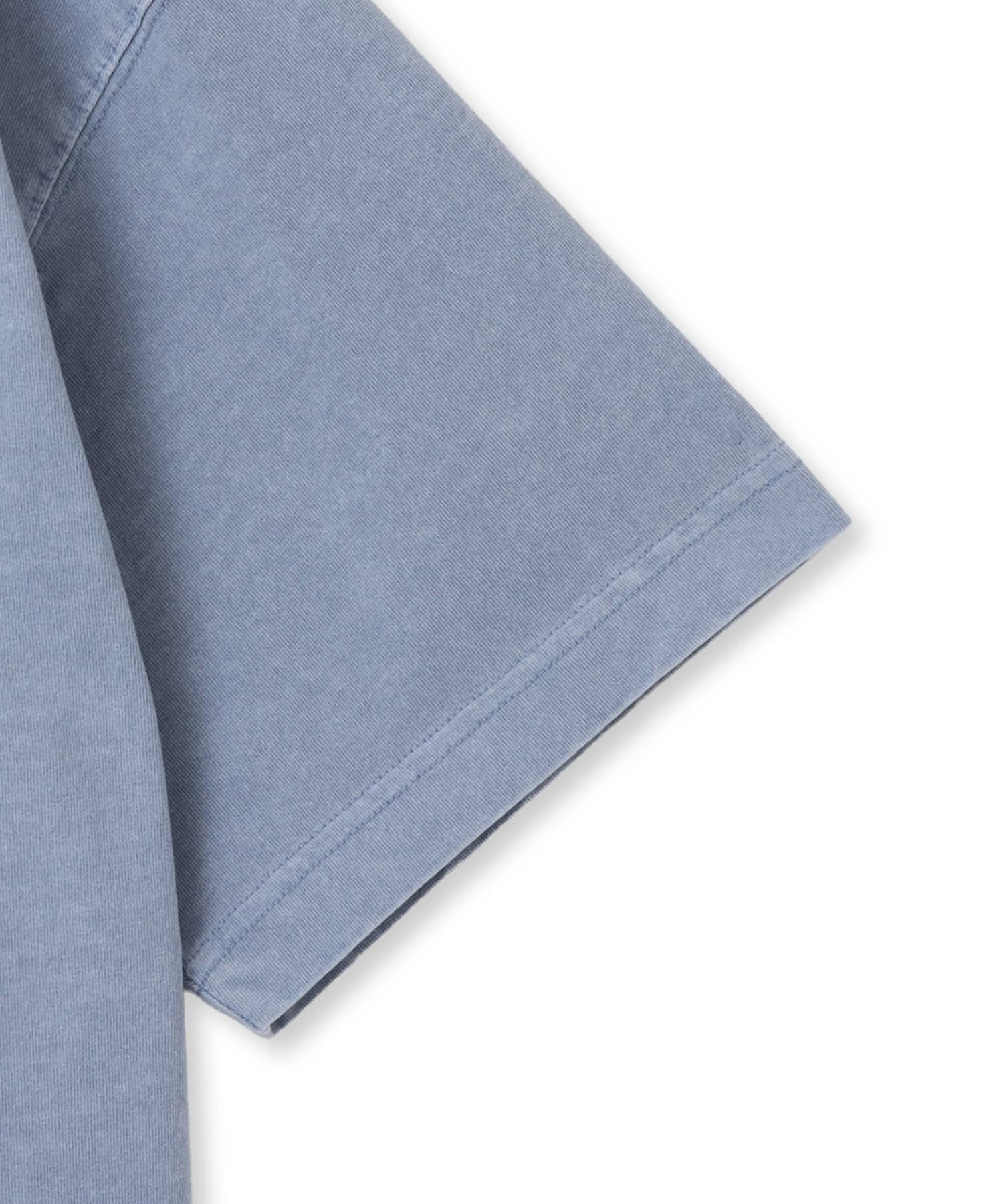 CARHARTT S/S NELSON T-SHIRT Gentle Blue garment dyedの画像