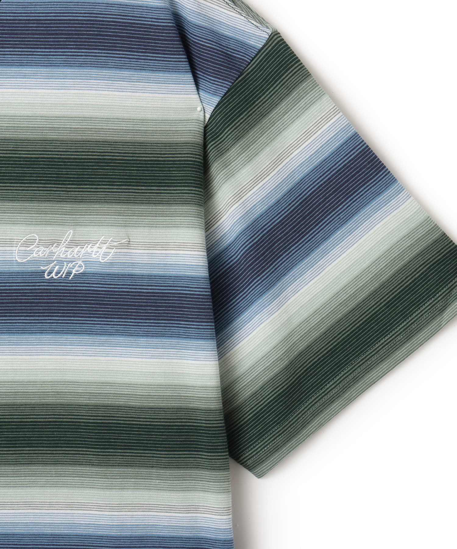 CARHARTT S/S DASHNER T-SHIRT Dashner Stripe, Parkの画像
