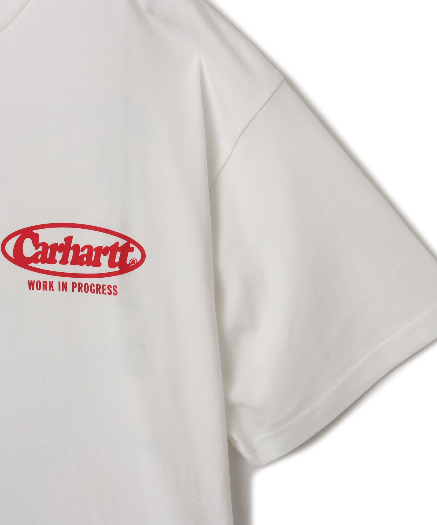 CARHARTT S/S LOGO T-SHIRT Whiteの画像
