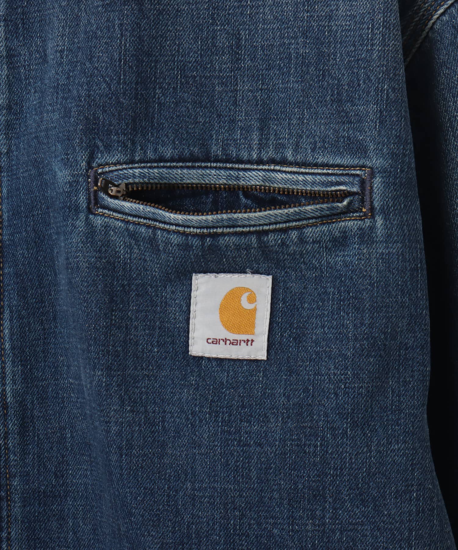 CARHARTT OG DETROIT JACKET Blue/Dusty H Brownの画像