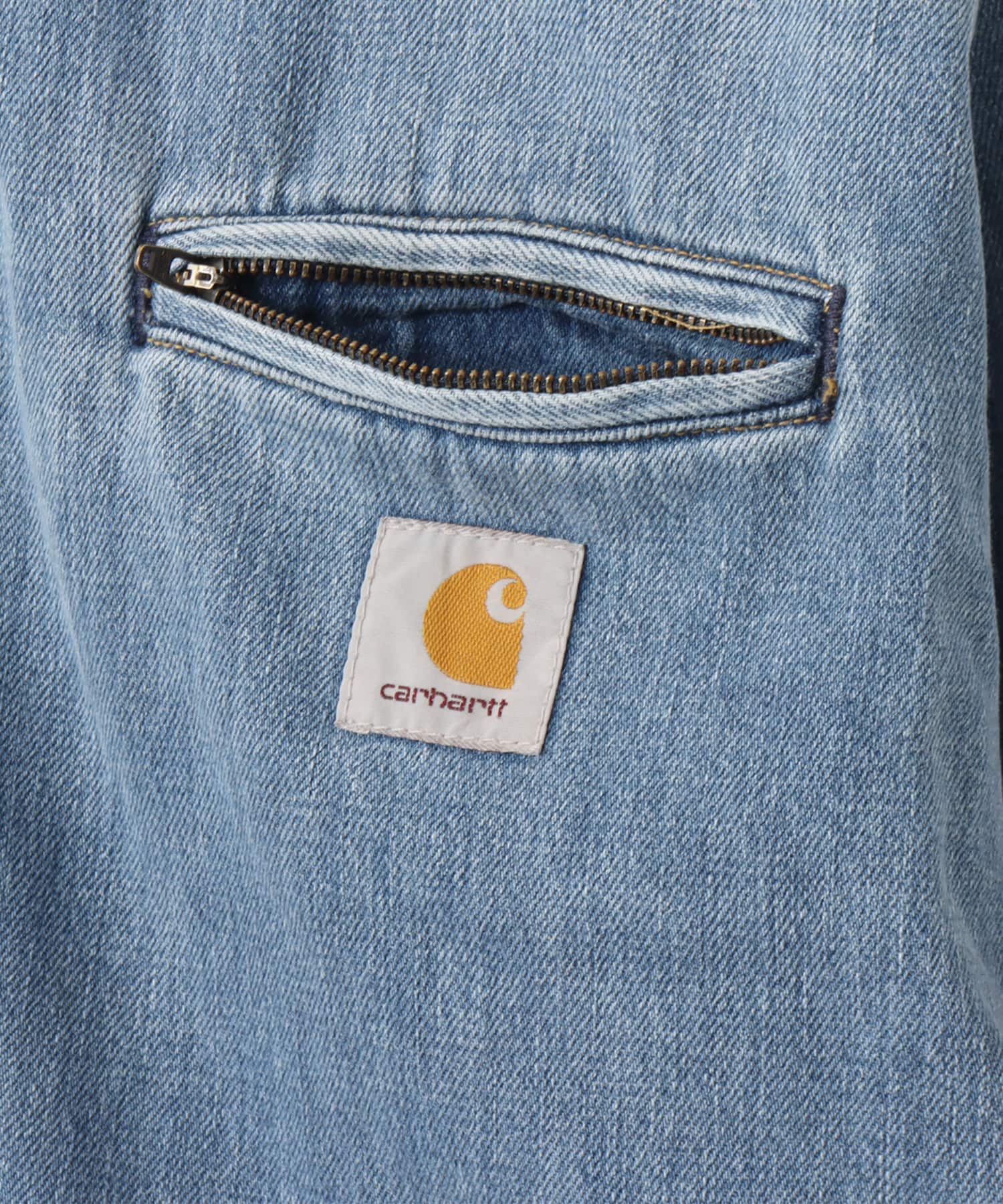 CARHARTT OG DETROIT JACKET Blue/DustyHBrownの画像