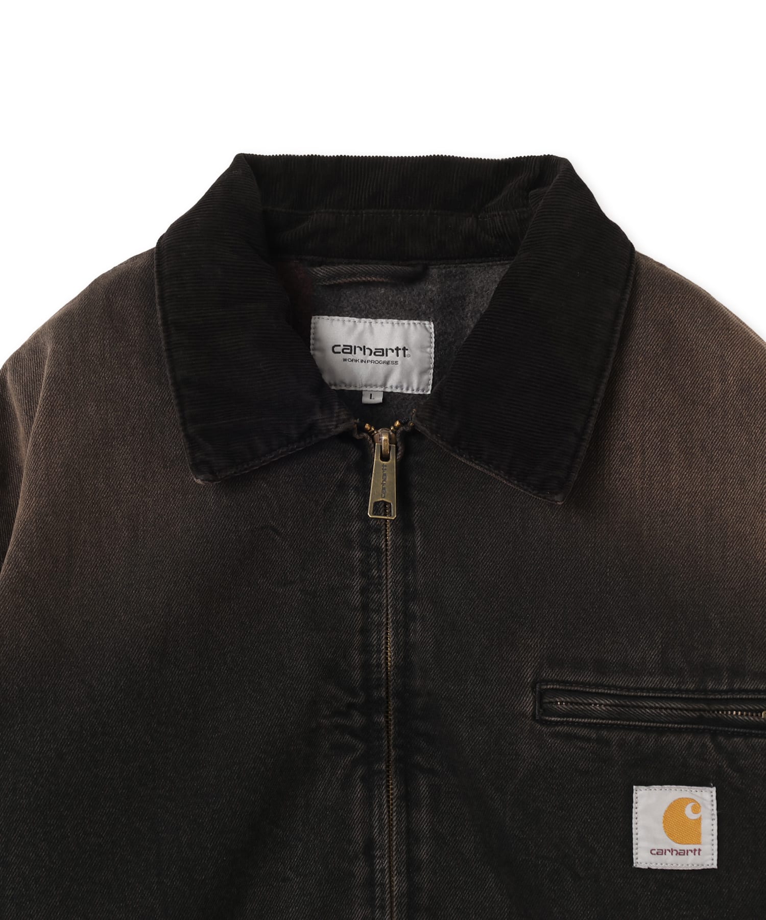 CARHARTT OG DETROIT JACKET Black / Blackの画像