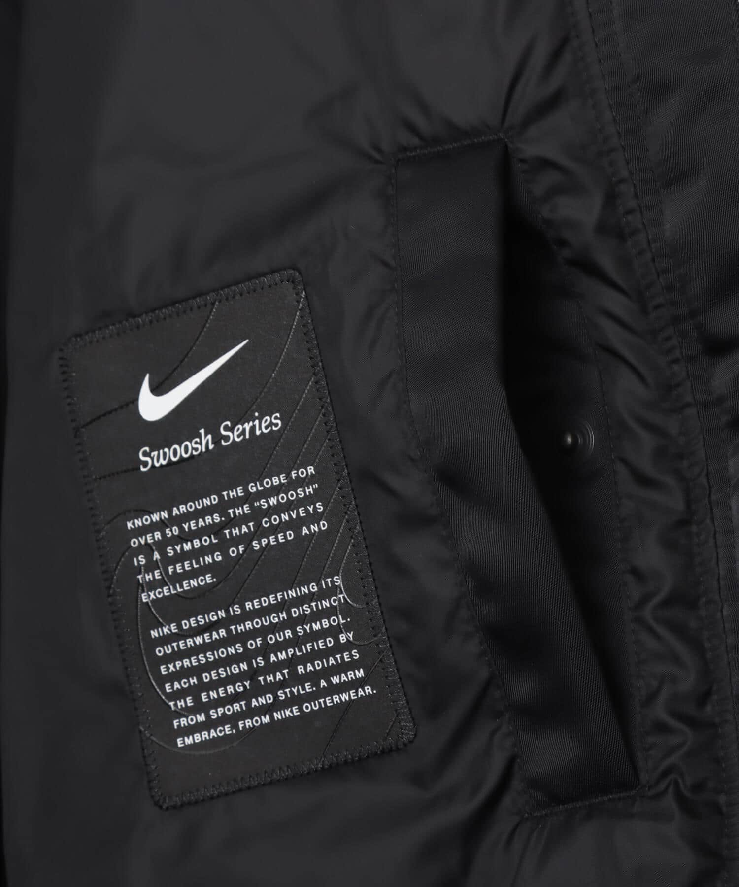 NIKE AS W NSW TF DWN SWSH PFR BLACK/BLACKの画像
