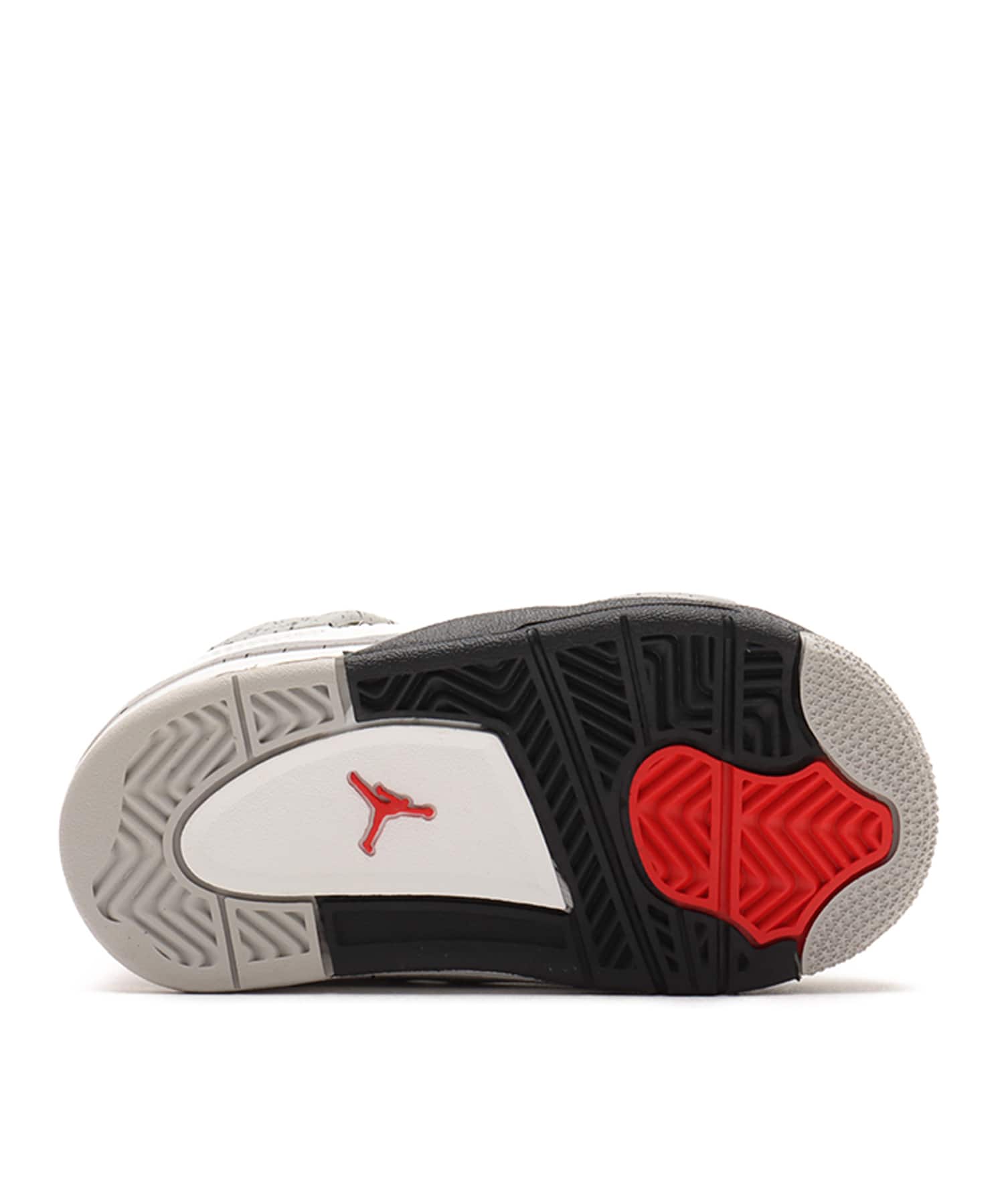 JORDAN BRAND JORDAN 4 RETRO OG (TD) SUMMIT WHITE/FIRE RED-CEMENT GREY-BLACKの画像