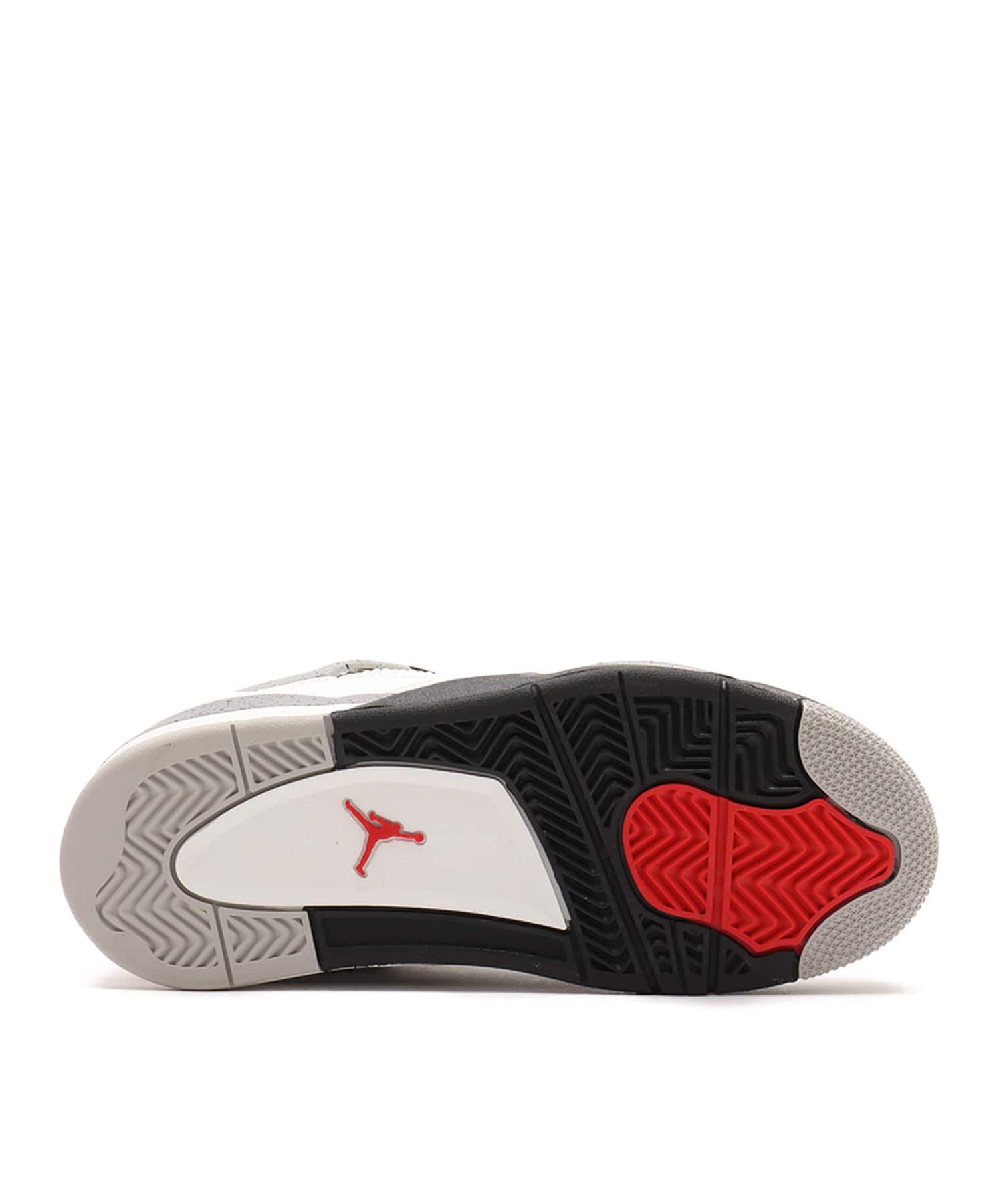 JORDAN BRAND JORDAN 4 RETRO OG (PS) SUMMIT WHITE/FIRE RED-CEMENT GREY-BLACKの画像