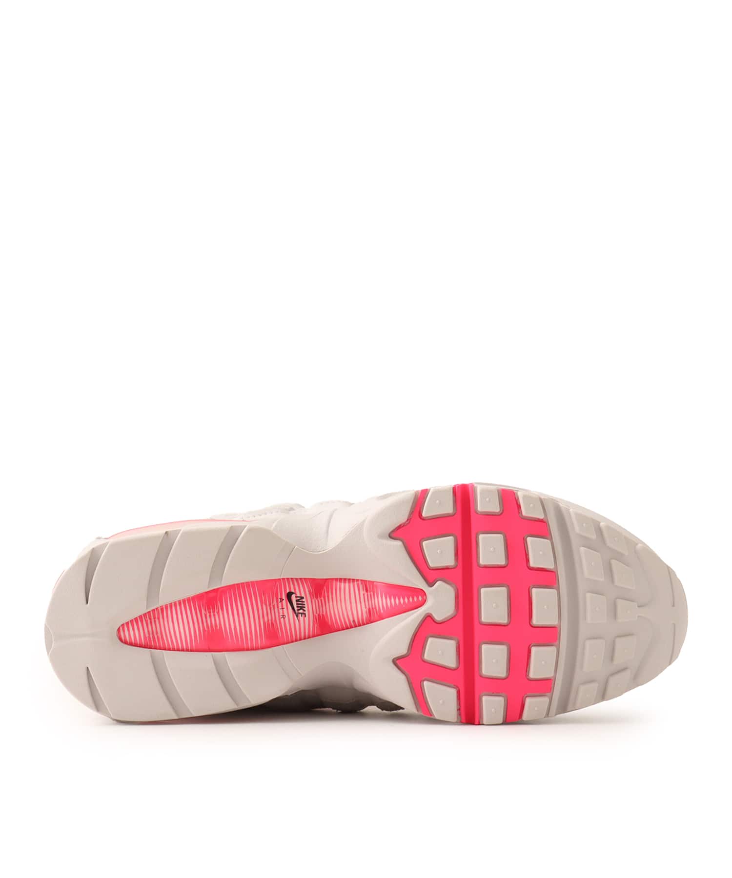 NIKE W AIR MAX 95 VAST GREY/HYPER PINK-PURE PLATINUMの画像