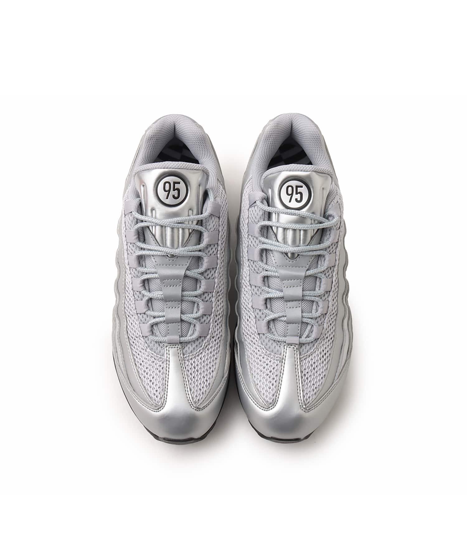 NIKE AIR MAX 95 BIG BUBBLE SE METALLIC SILVER/BLACK-BLACKの画像