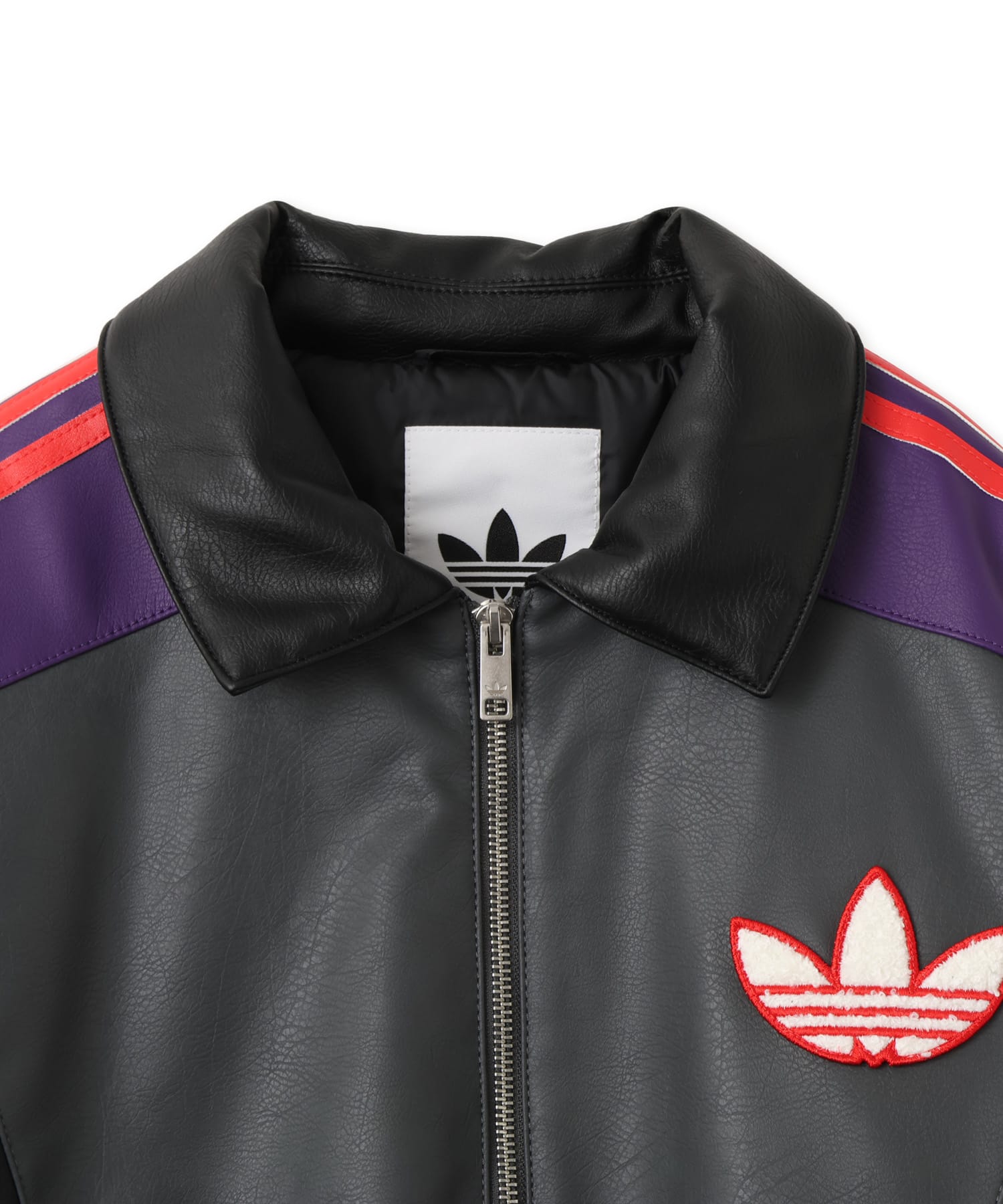 adidas POKEMON 8BALL JACKET ブラック/バイオレットの画像