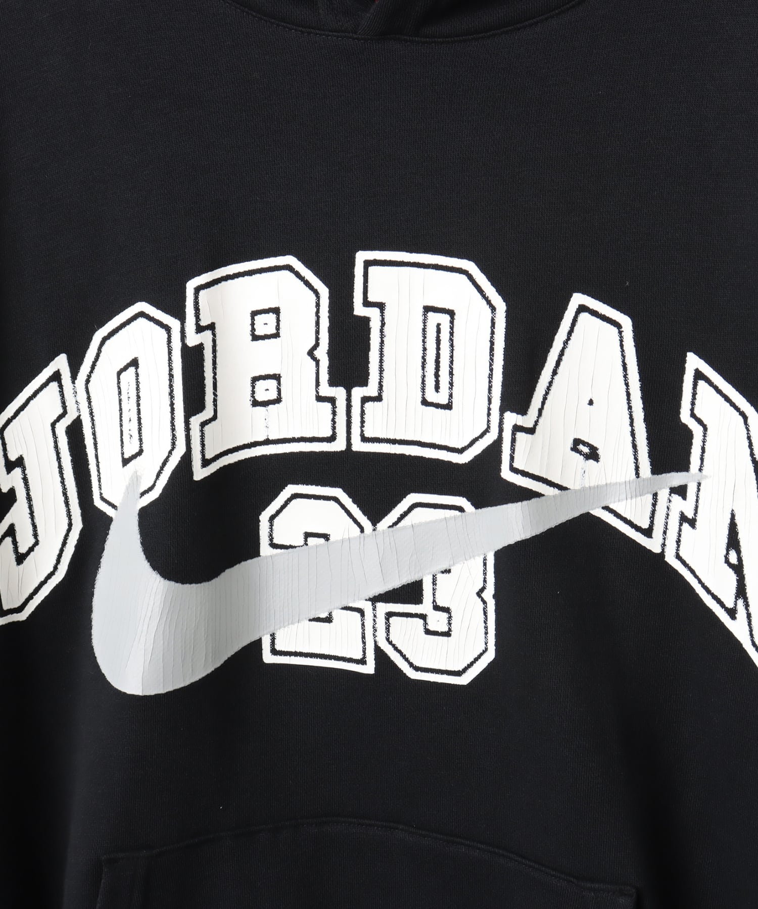 JORDAN BRAND M J MVP FLC PO HD LB BLACK/LT SMOKE GREYの画像