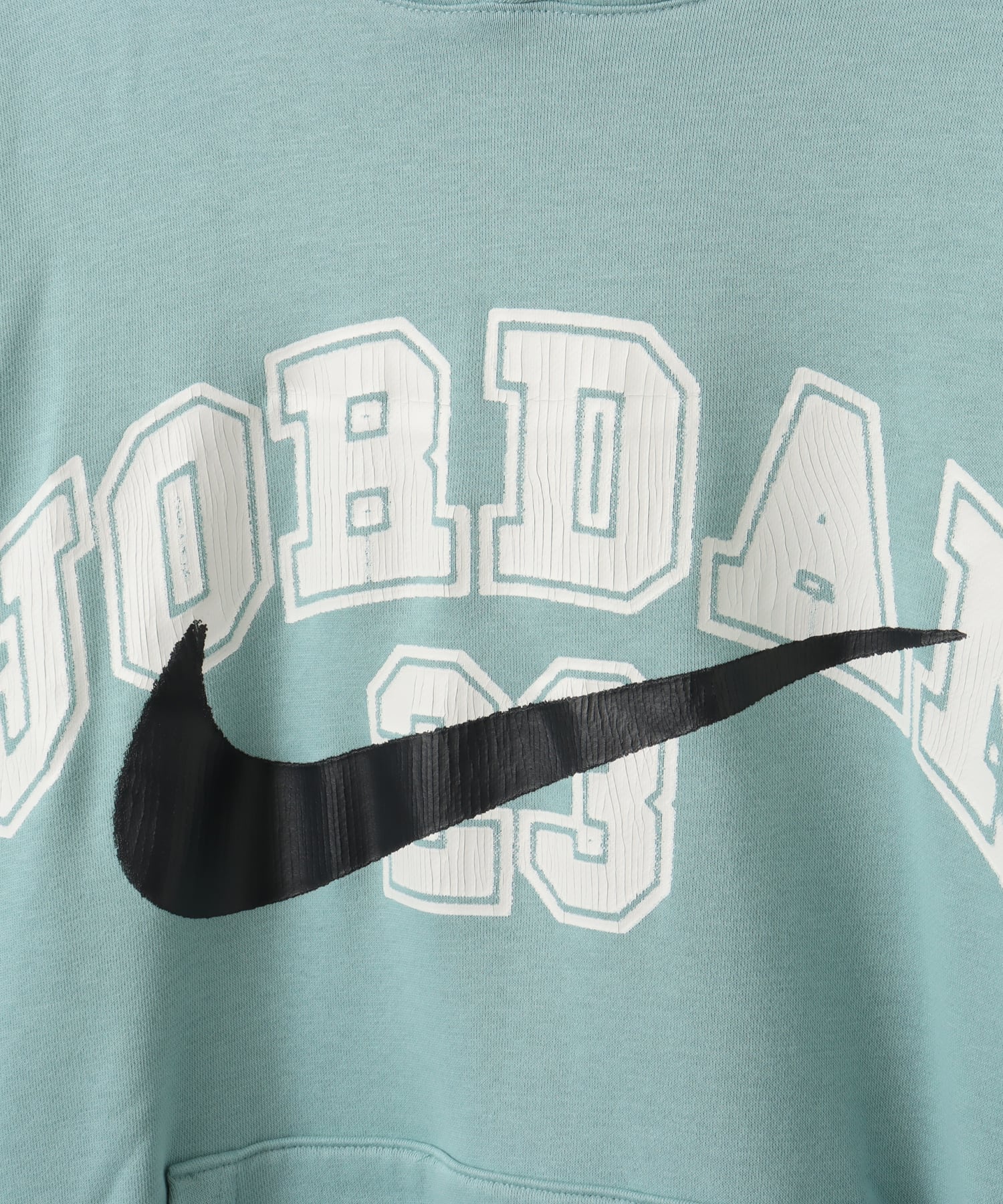 JORDAN BRAND M J MVP FLC PO HD LB MINERAL/BLACKの画像