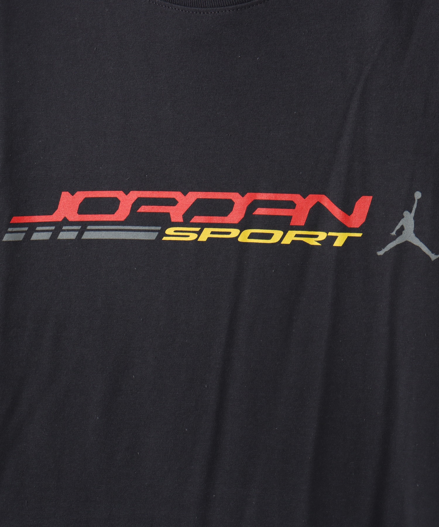 JORDAN BRAND M J CORE BLANK SS CREW MTRSPT OFF NOIR/FIRE REDの画像