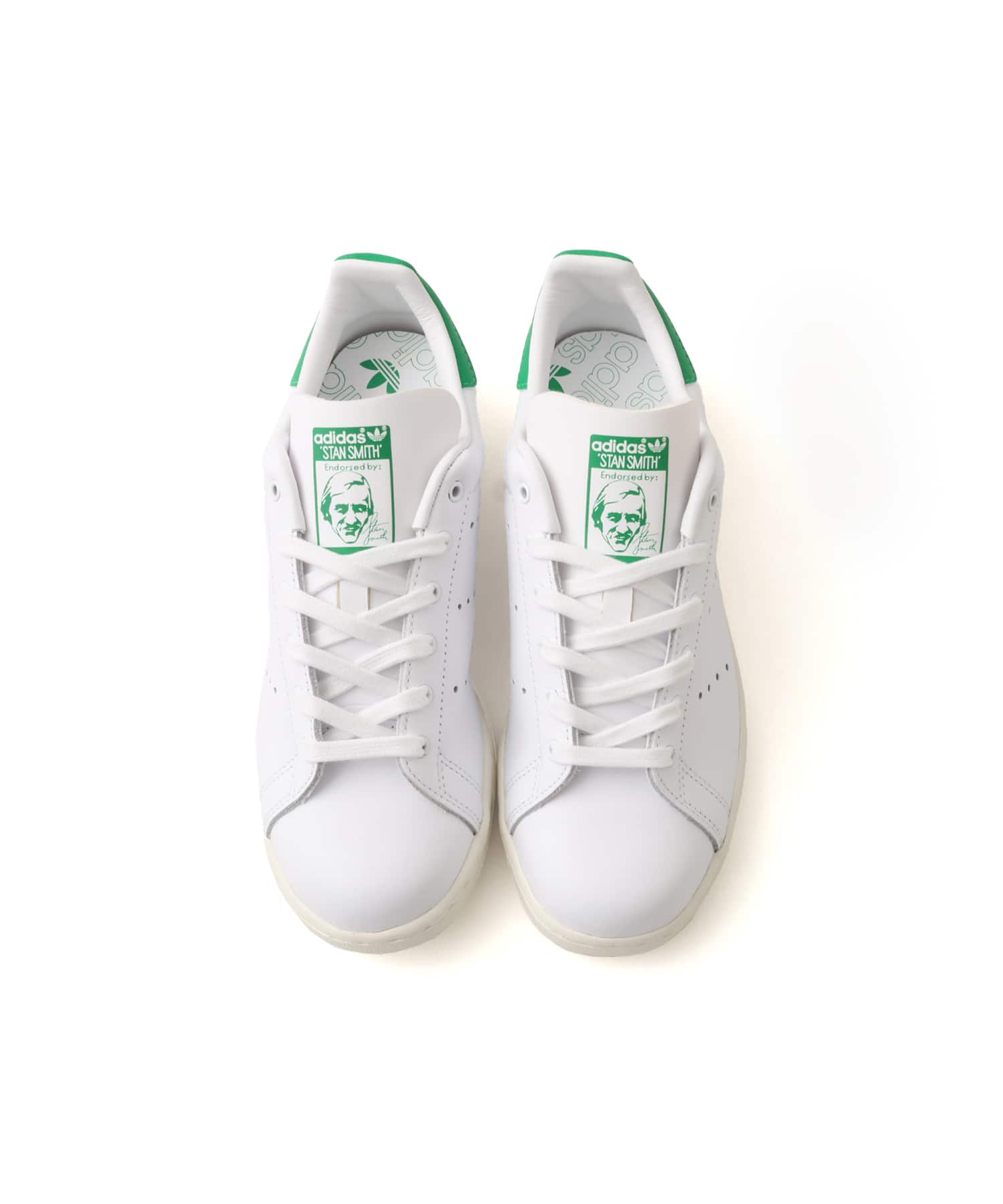 adidas STAN SMITH 80s FTWR WHITE/FTWR WHITE/GREENの画像