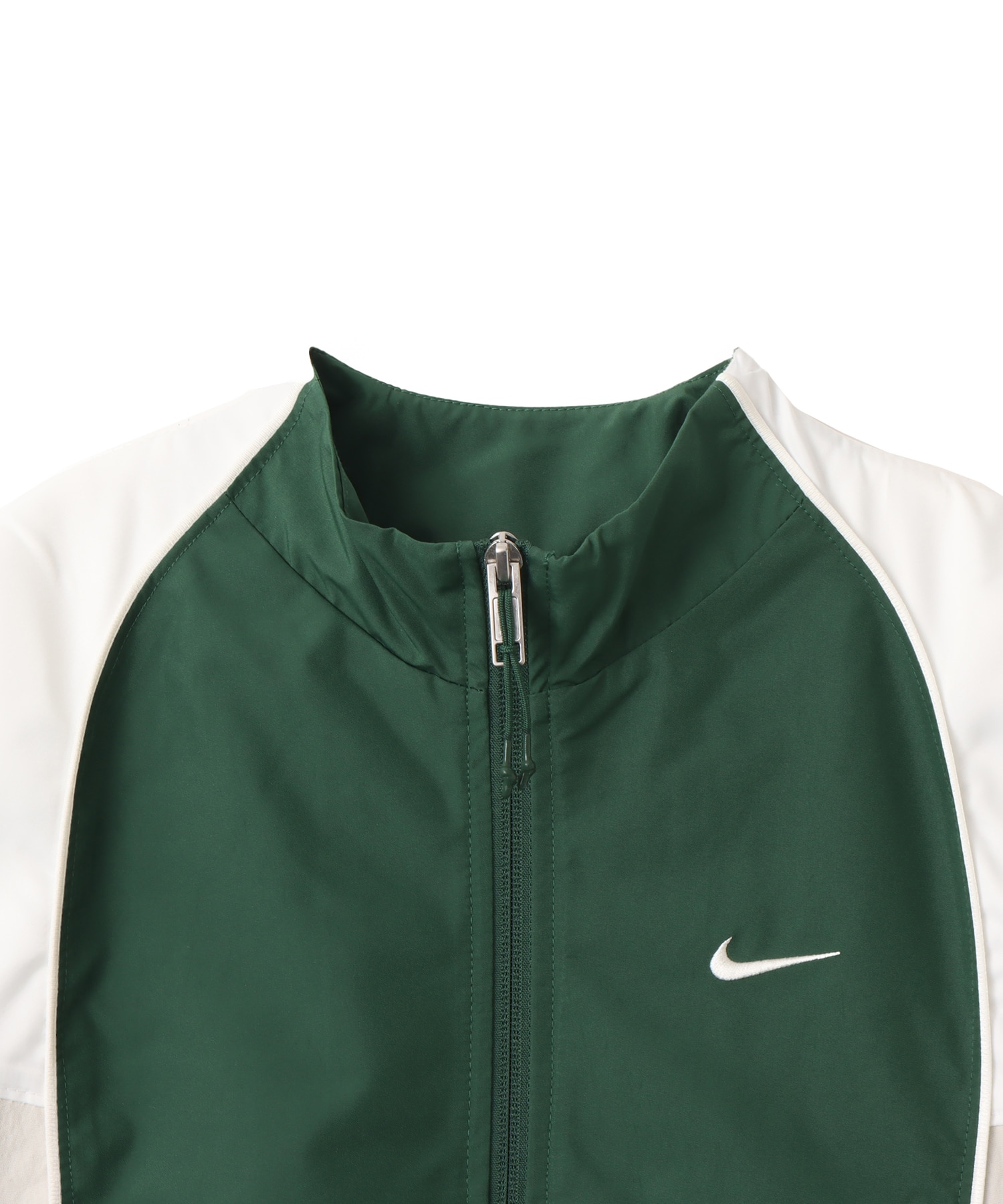 NIKE AS W NSW SHRUNKEN TRK JKT MOD GREENの画像