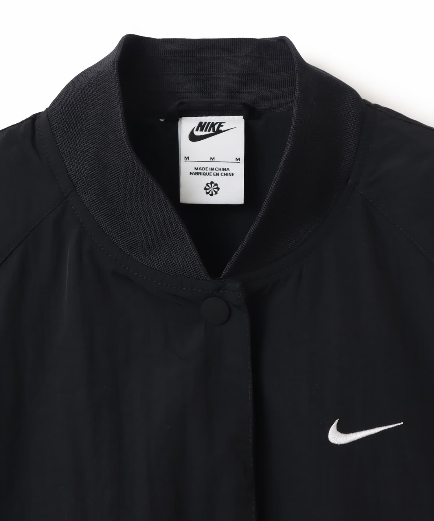 NIKE AS W NSW HBR VARSITY JKT BLACKの画像