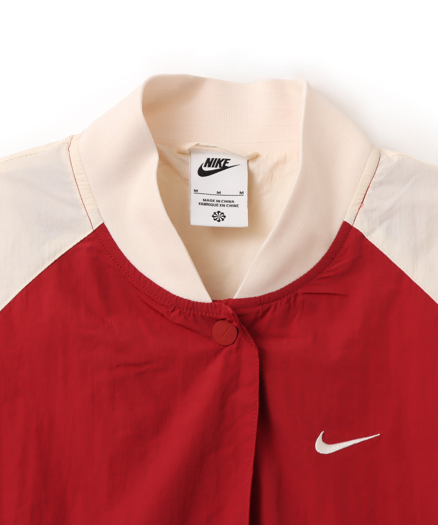 NIKE AS W NSW HBR VARSITY JKT REDの画像