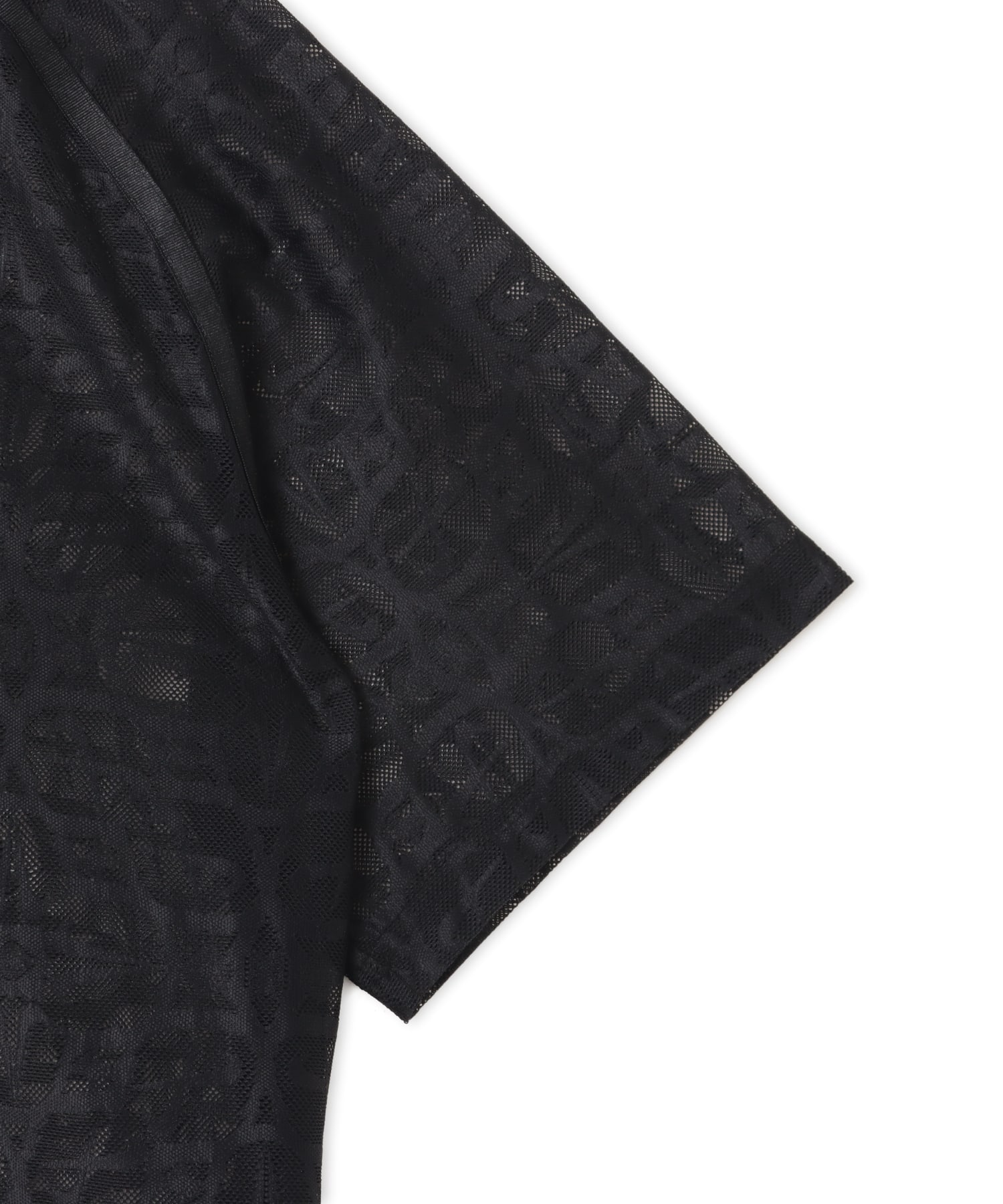 NIKE AS W NK STREET LACE POLO JSY BLACK/BLACK/(WHITE)の画像